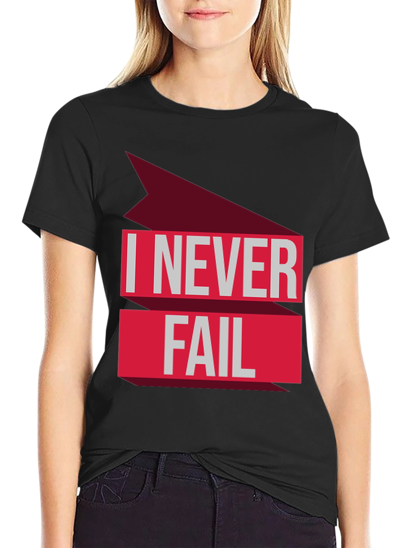 I Never Fail T-Shirt - Bold Statement Tee