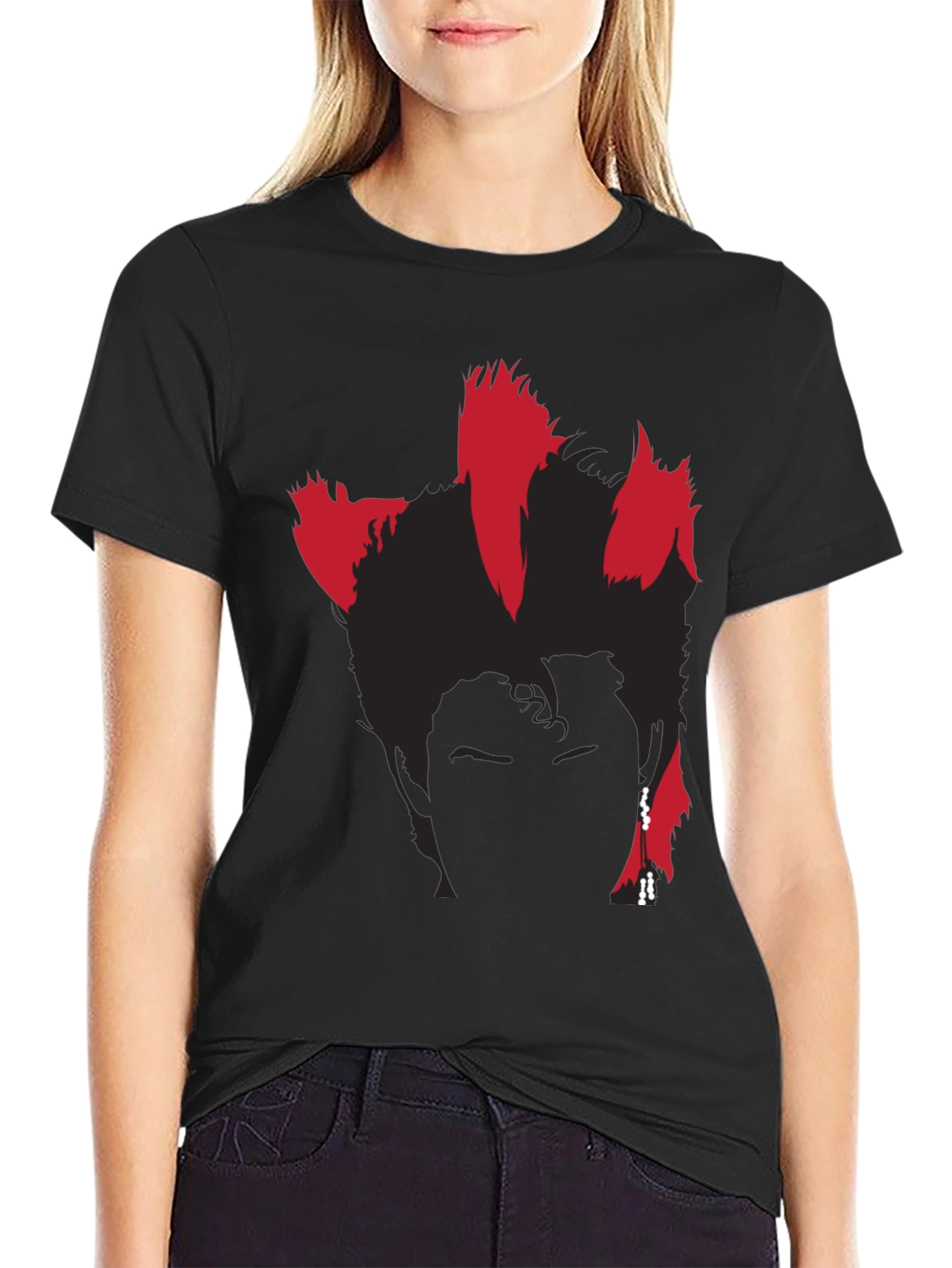 Anime Silhouette Graphic Tee