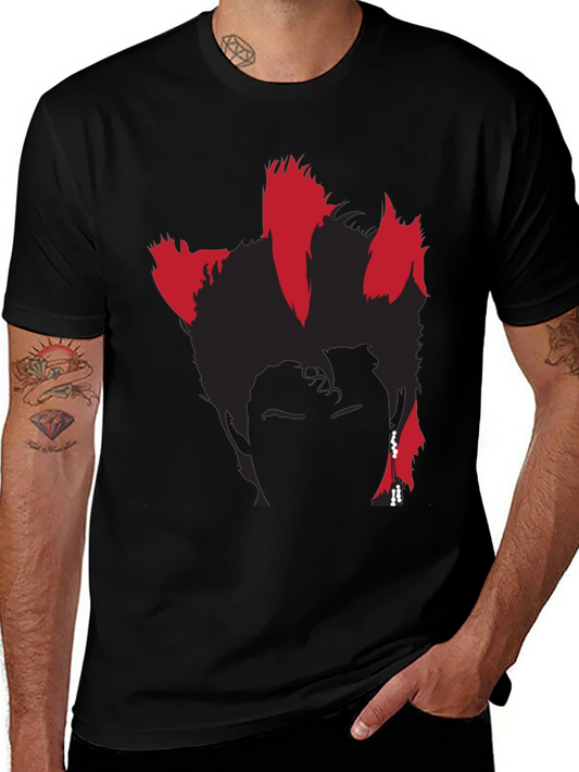 Anime Silhouette Graphic Tee