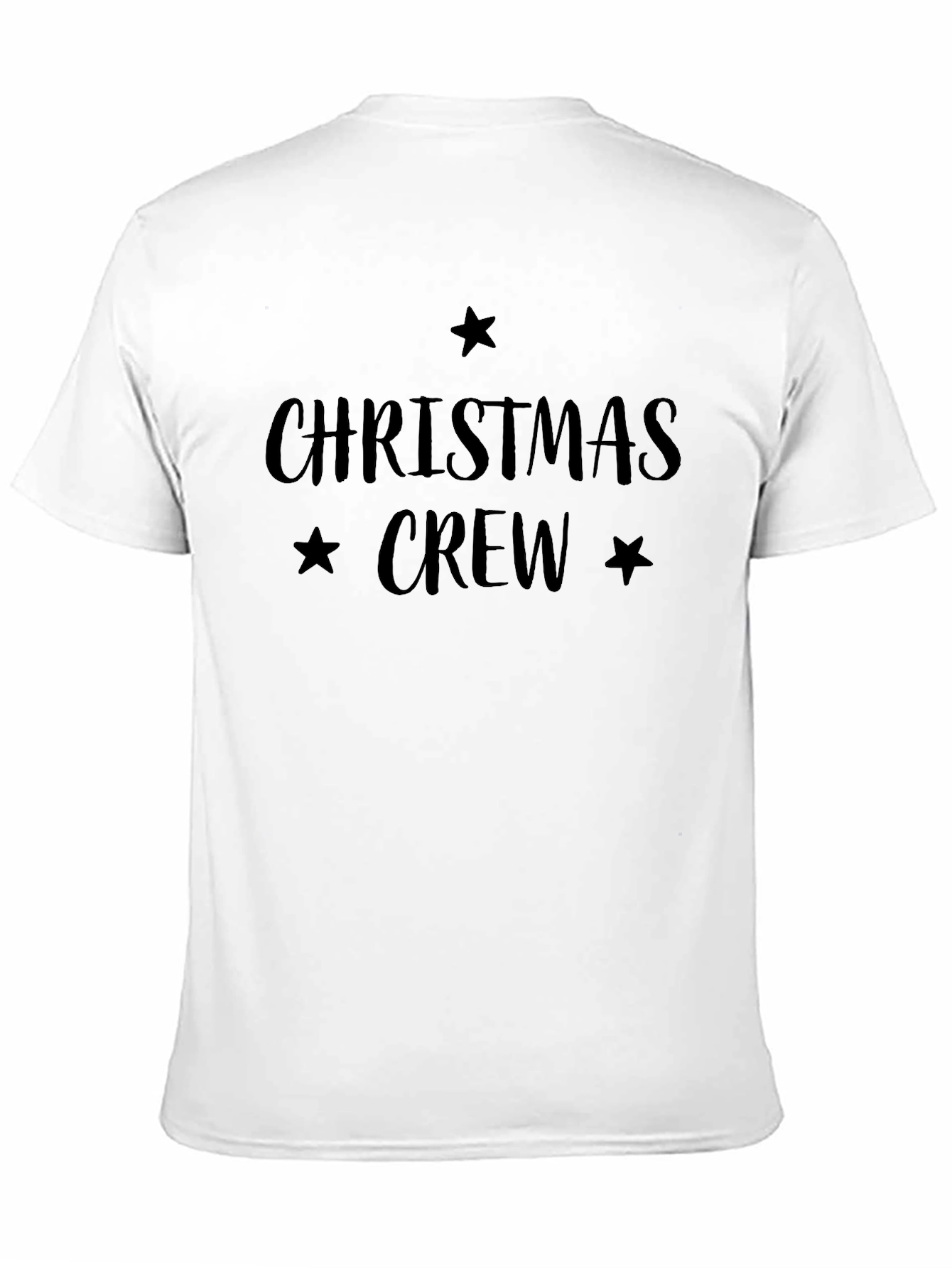 Christmas Crew Graphic Tee Shirt Holiday Gift