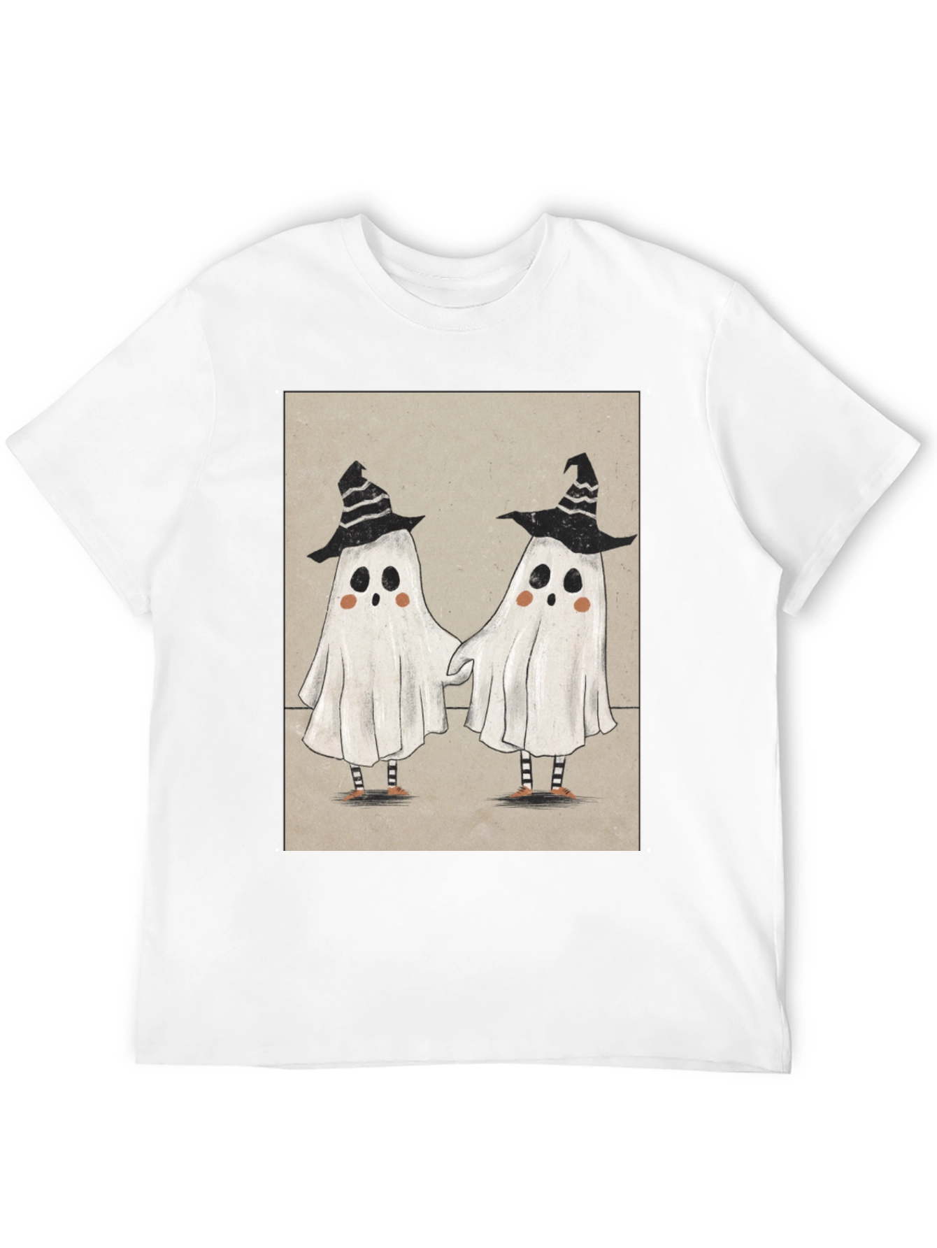 Cute Ghostly Duo Halloween T-Shirt