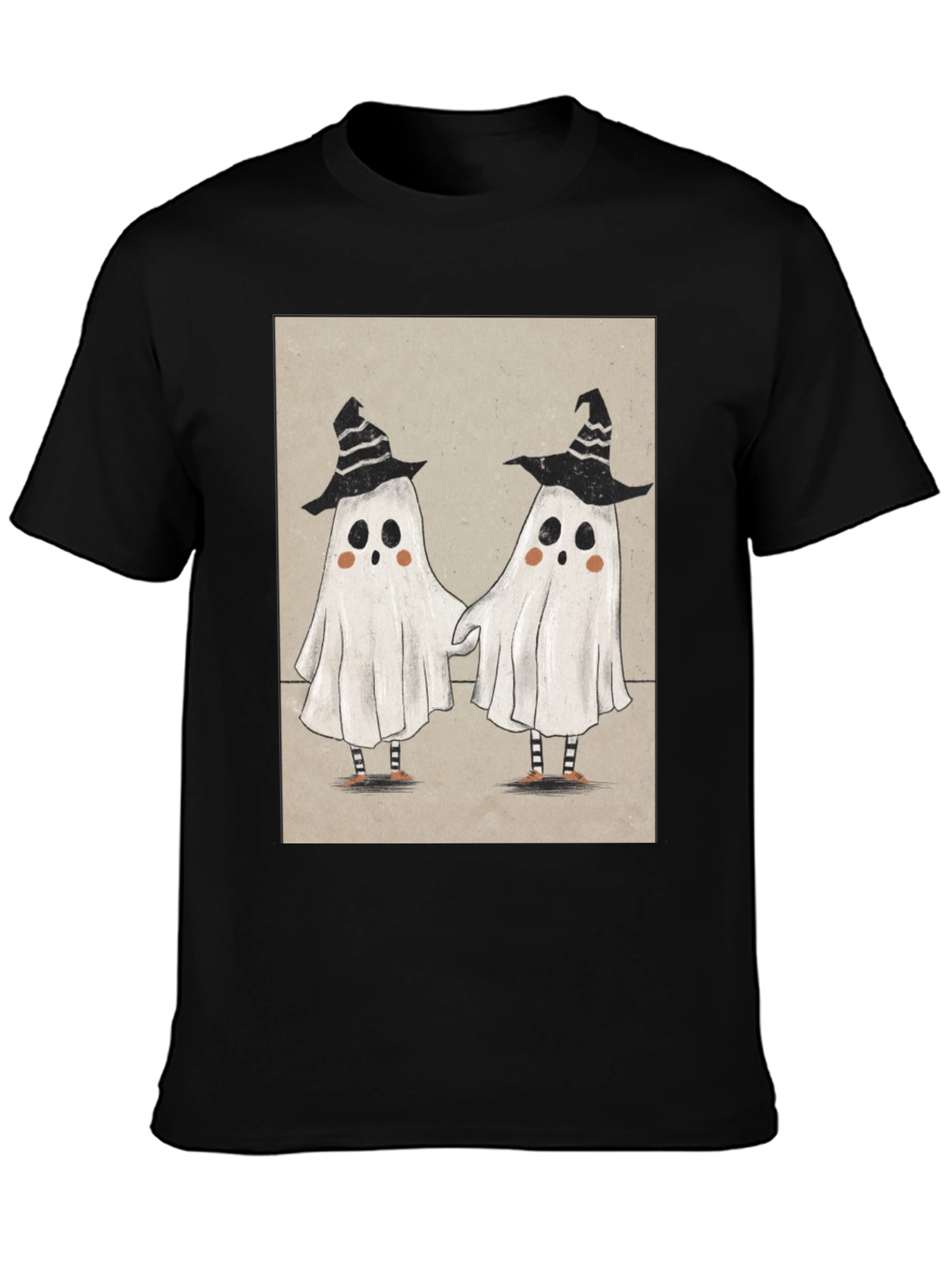 Cute Ghostly Duo Halloween T-Shirt