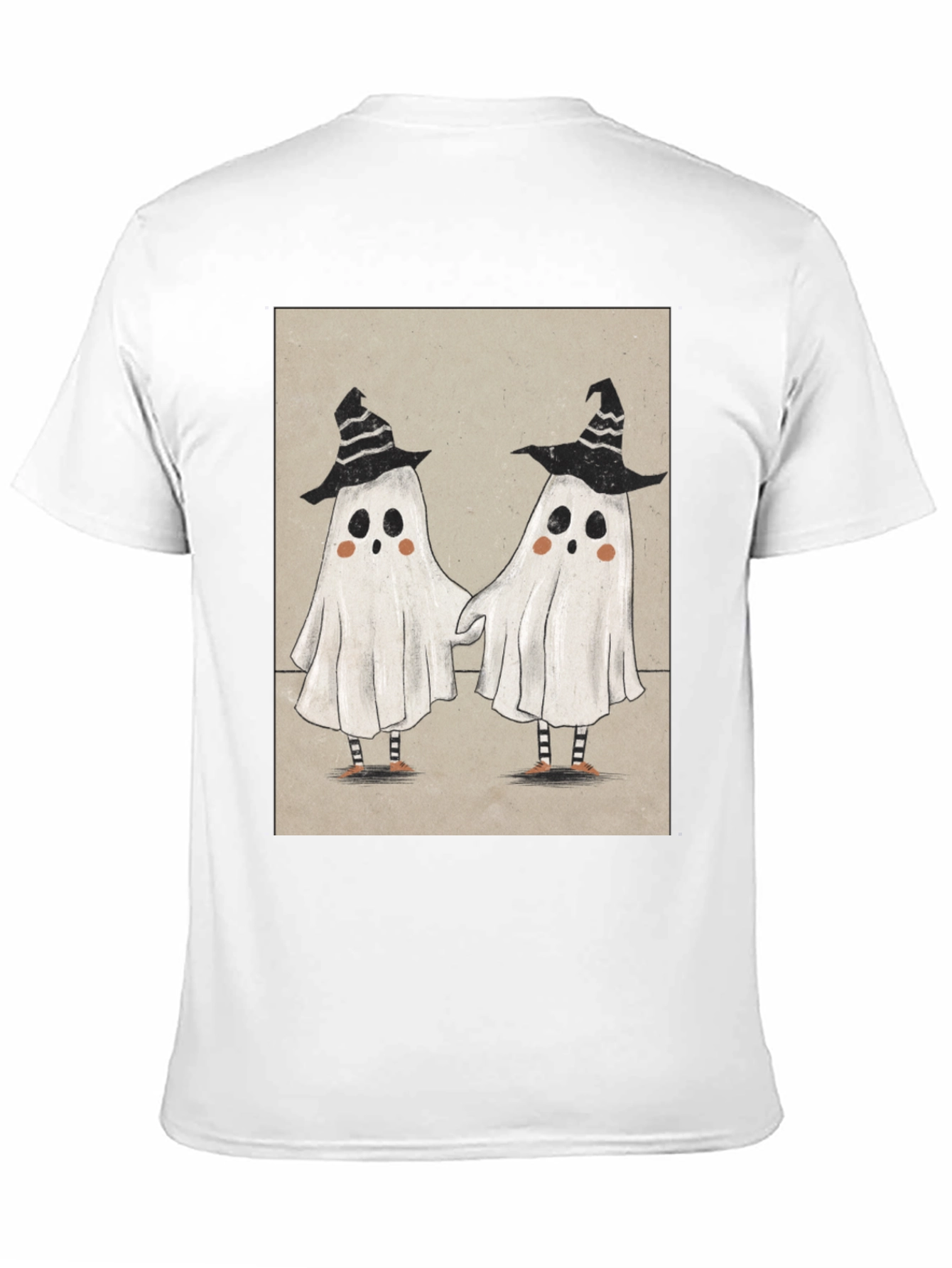 Cute Ghostly Duo Halloween T-Shirt