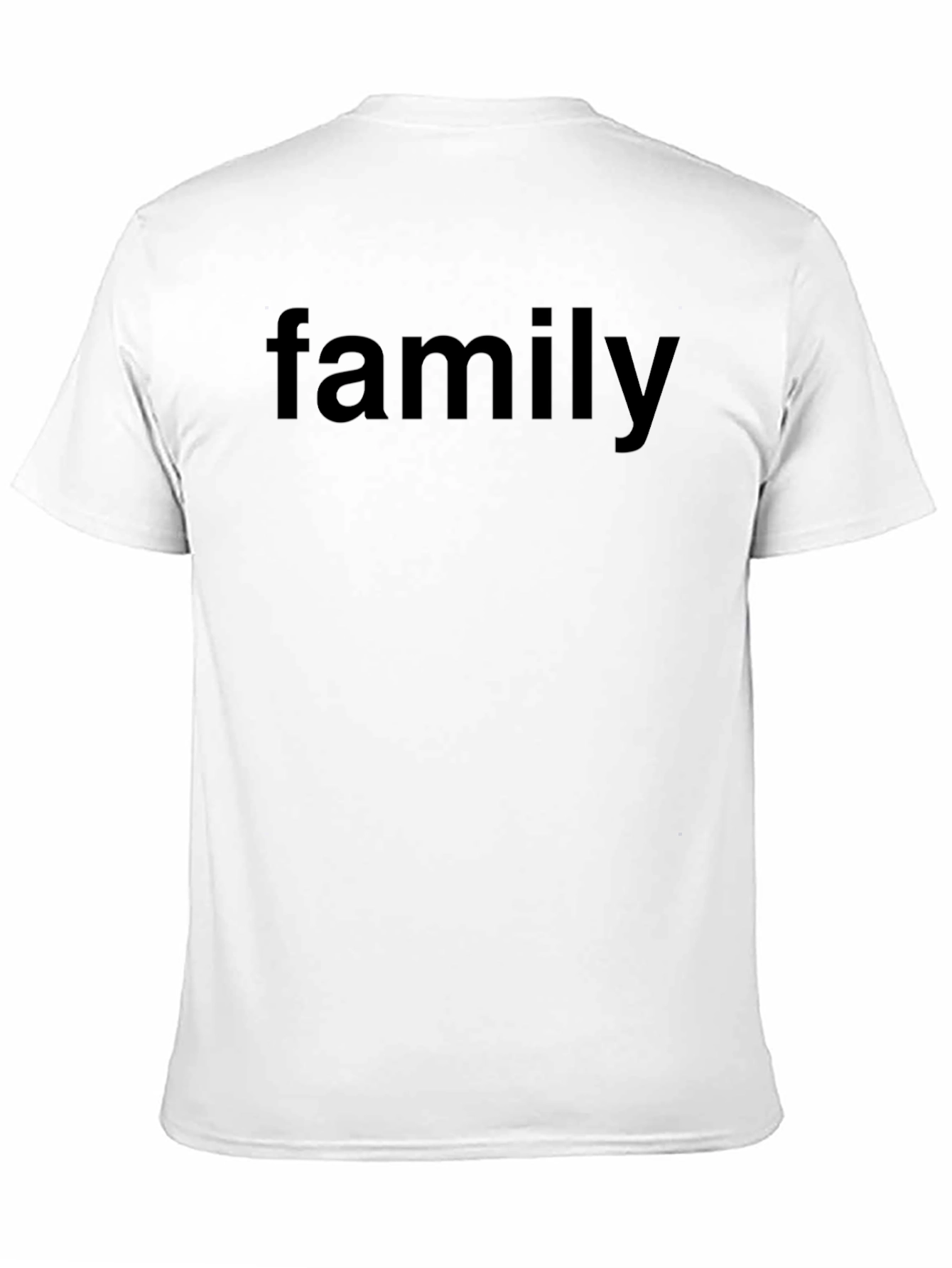 Family T-Shirt - Classic Black Tee