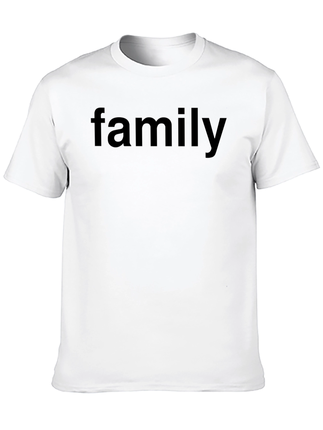 Family T-Shirt - Classic Black Tee