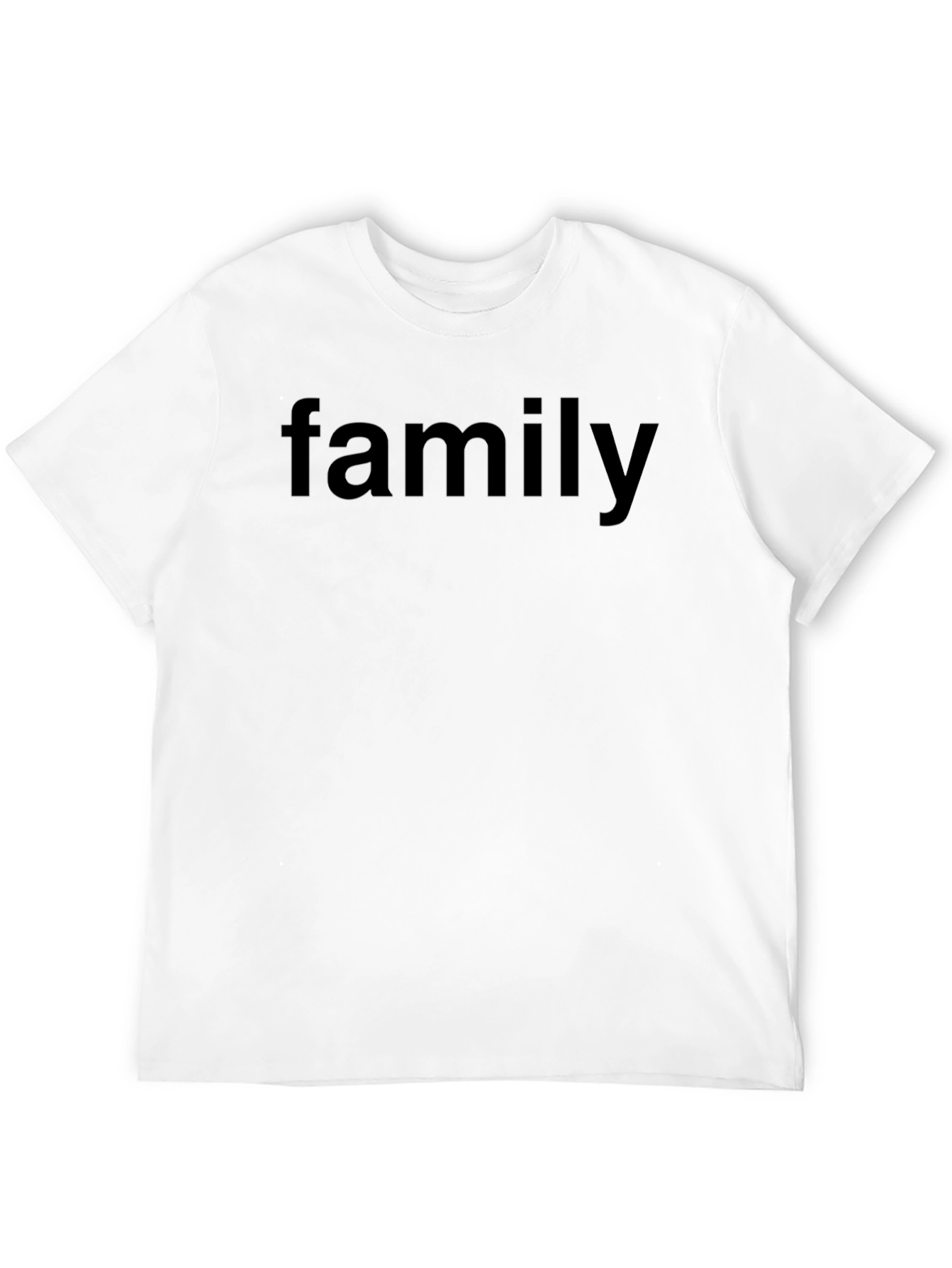 Family T-Shirt - Classic Black Tee