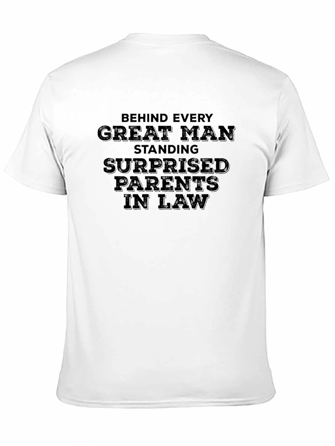 Funny Surprised Parents-in-Law Graphic T-Shirt