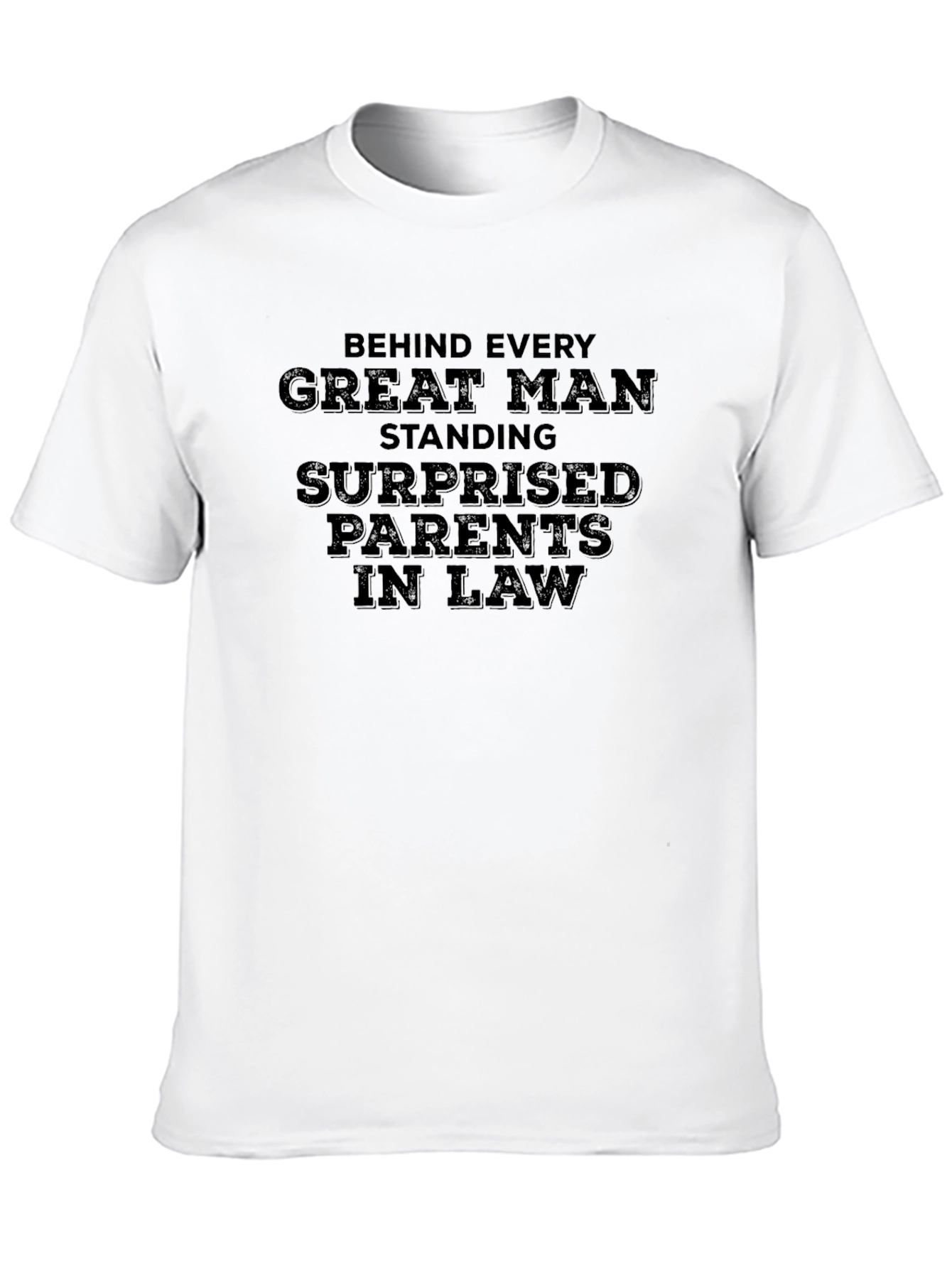Funny Surprised Parents-in-Law Graphic T-Shirt