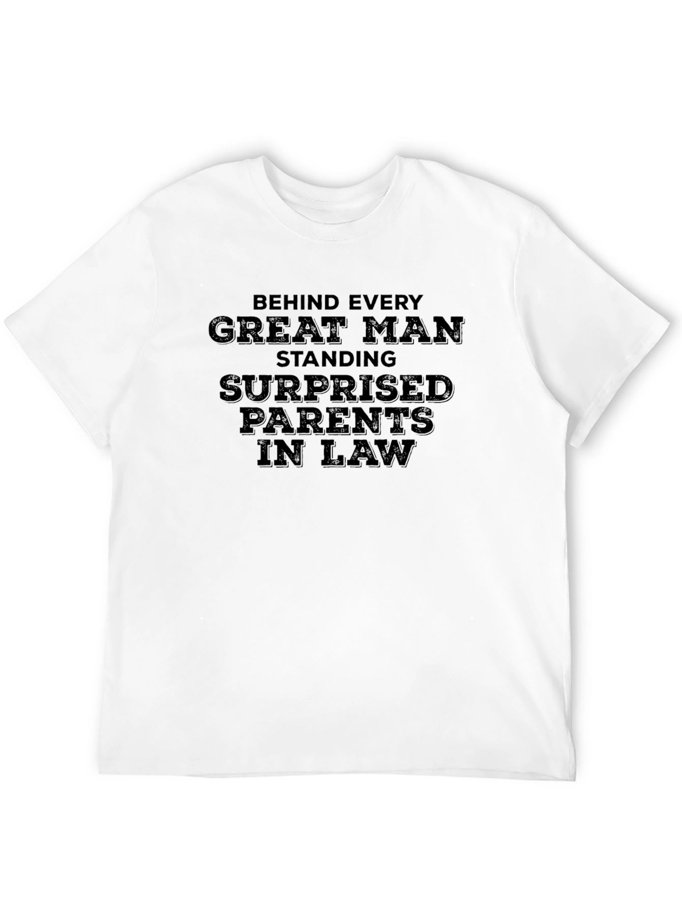 Funny Surprised Parents-in-Law Graphic T-Shirt