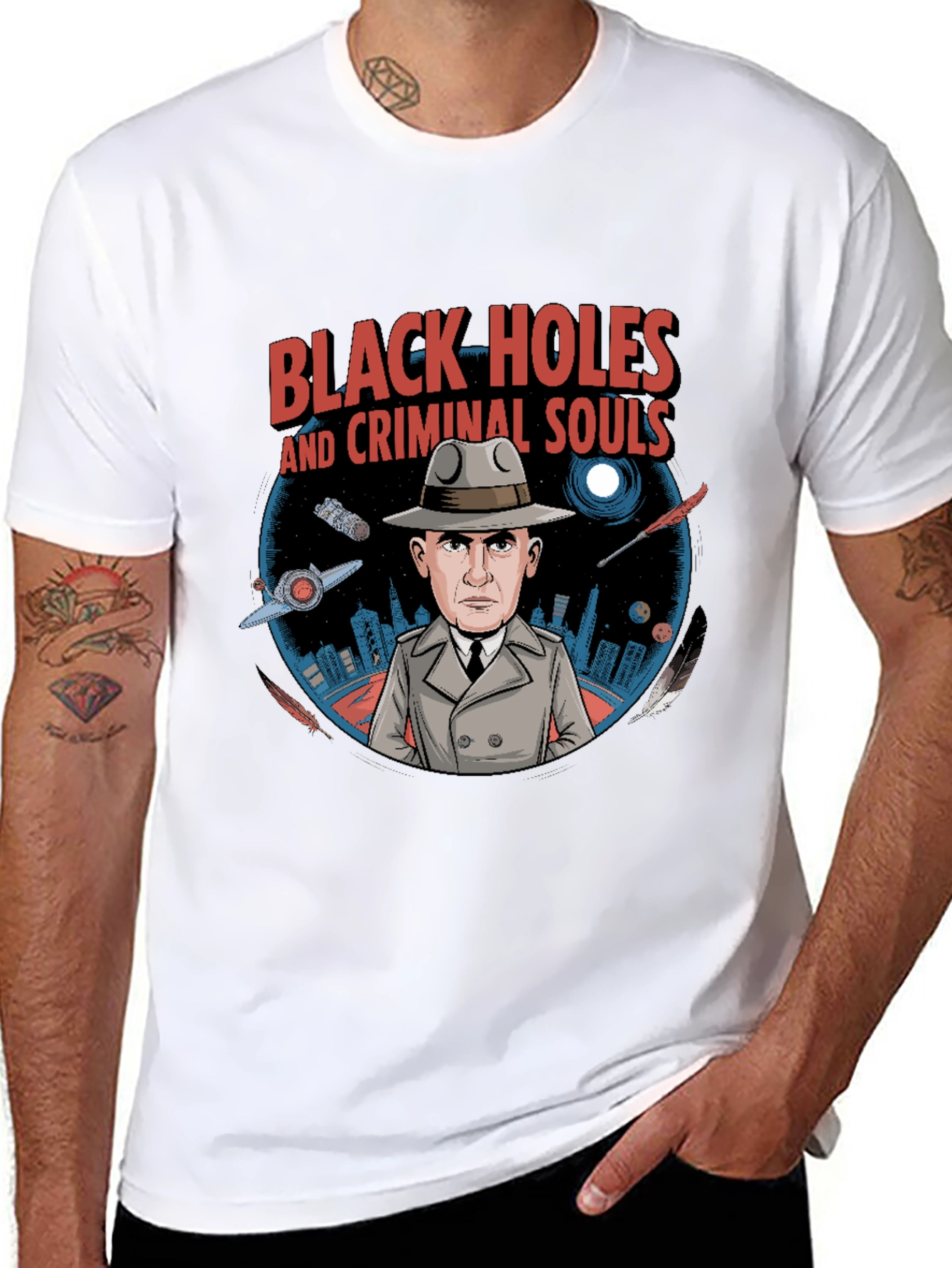 Black Holes & Criminal Souls Graphic Tee