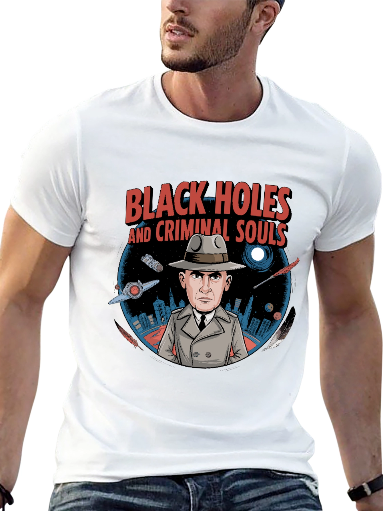 Black Holes & Criminal Souls Graphic Tee