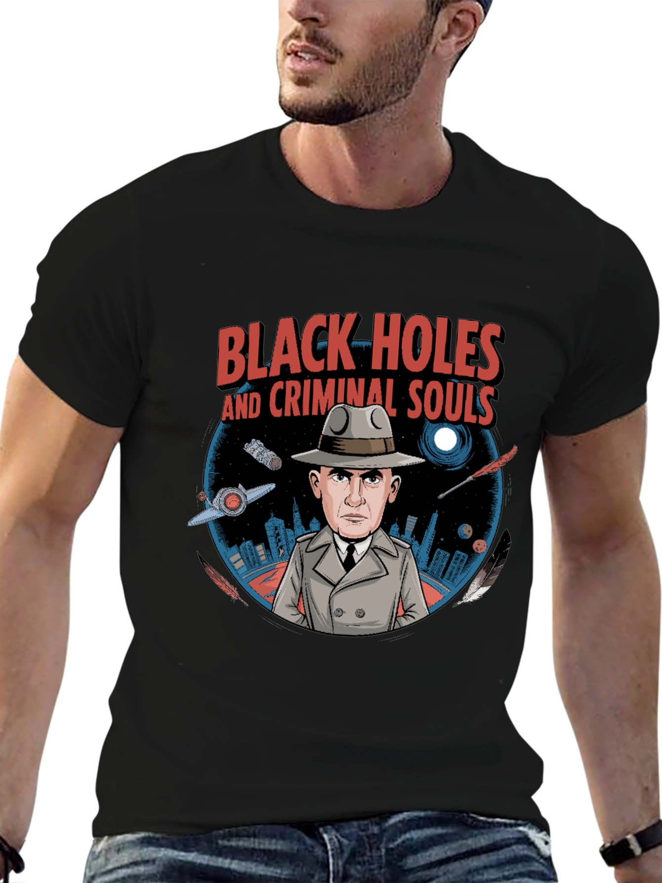 Black Holes & Criminal Souls Graphic Tee