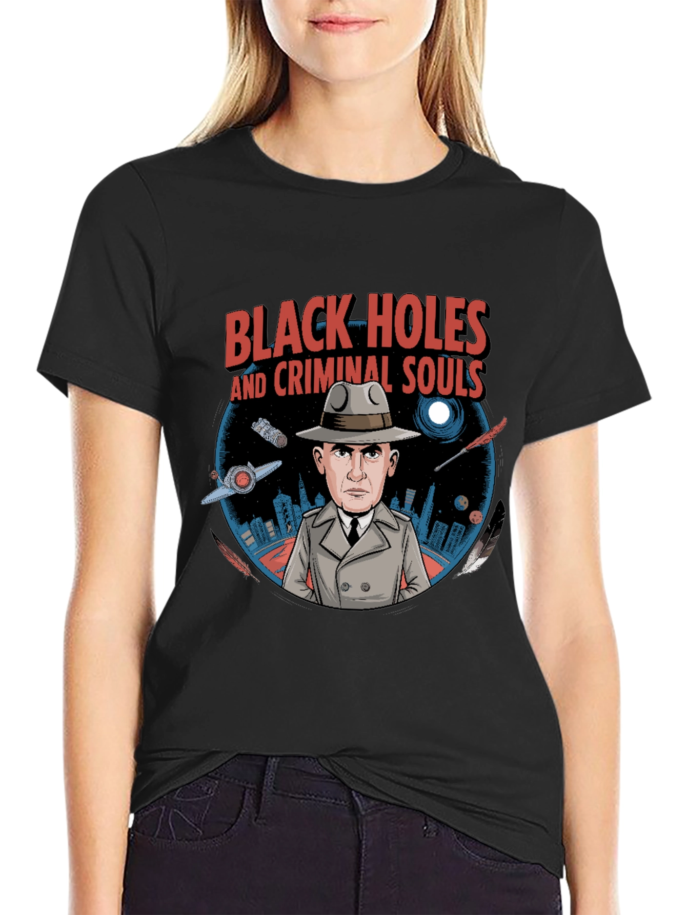 Black Holes & Criminal Souls Graphic Tee