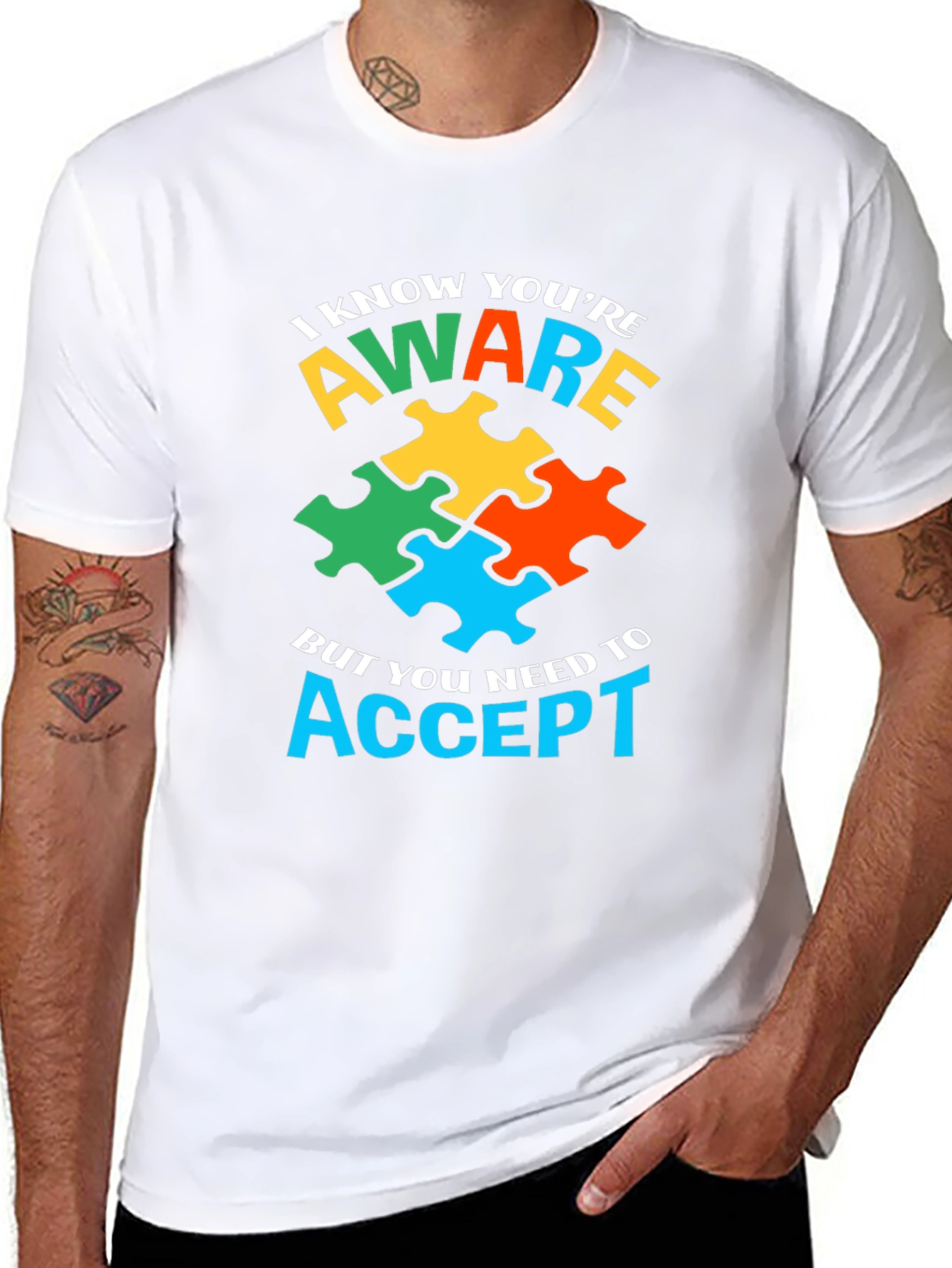 Autism Awareness Puzzle T-Shirt