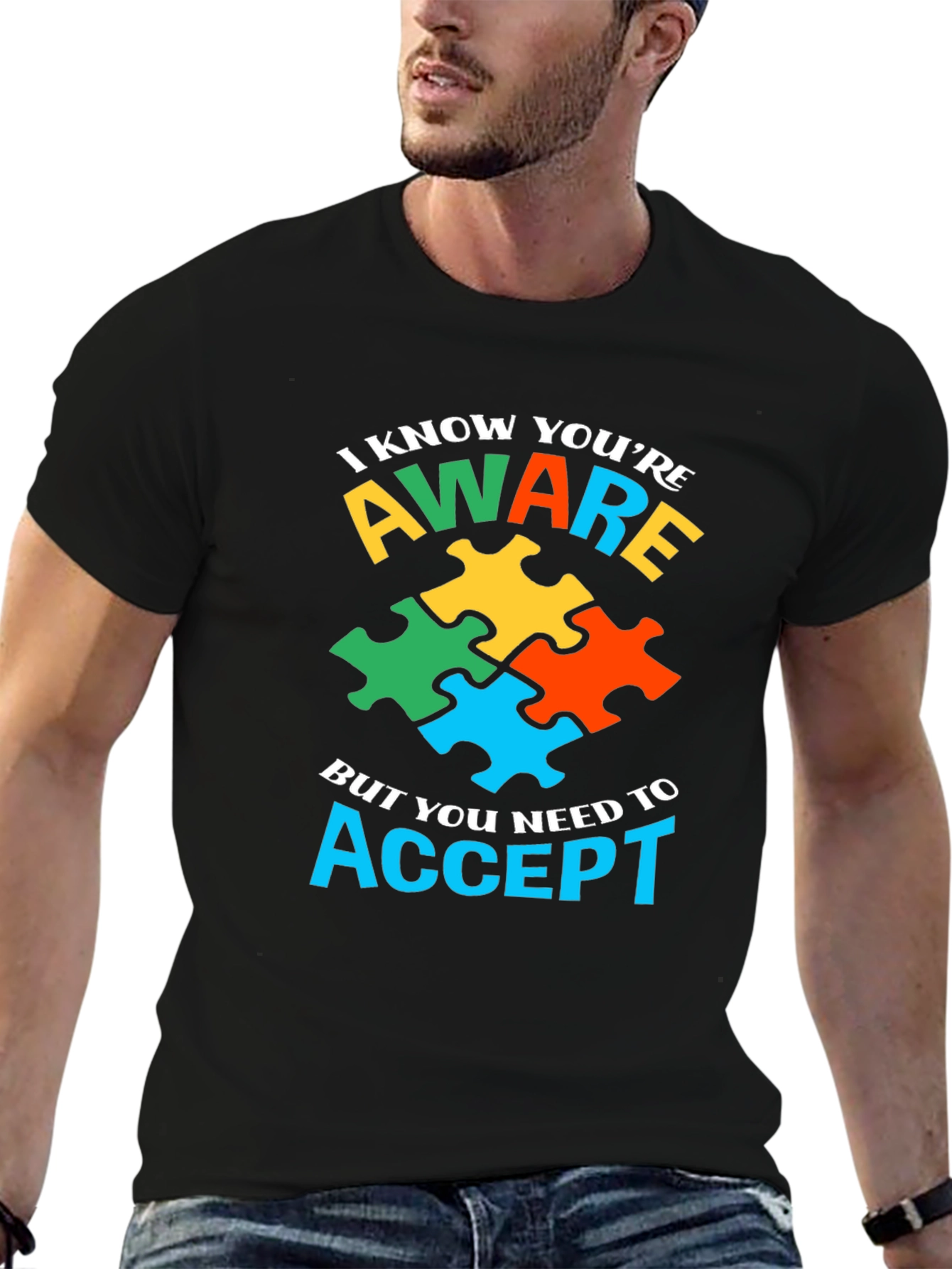 Autism Awareness Puzzle T-Shirt
