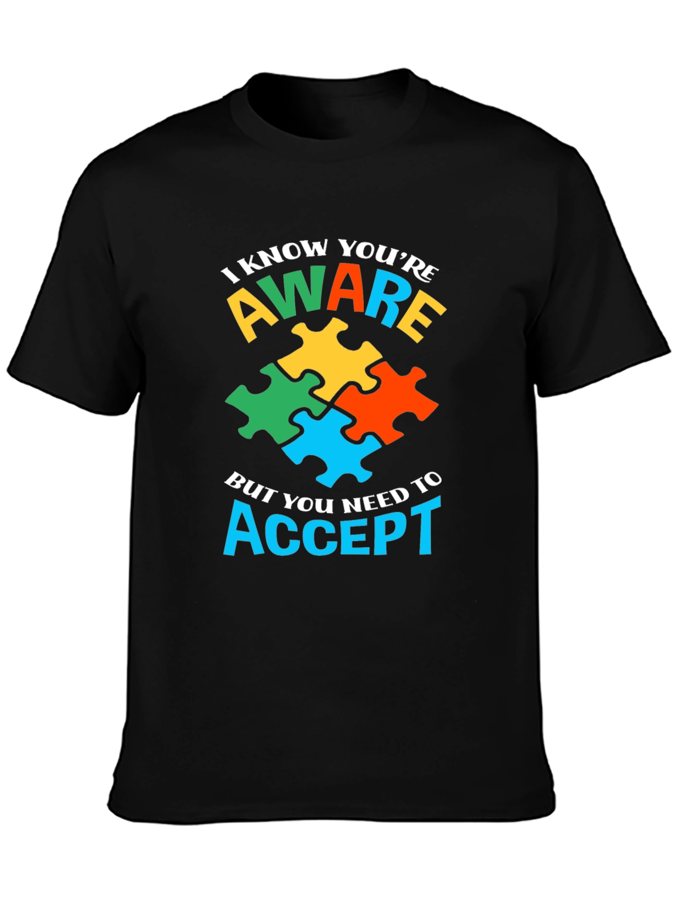Autism Awareness Puzzle T-Shirt
