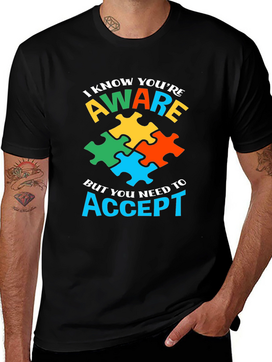 Autism Awareness Puzzle T-Shirt