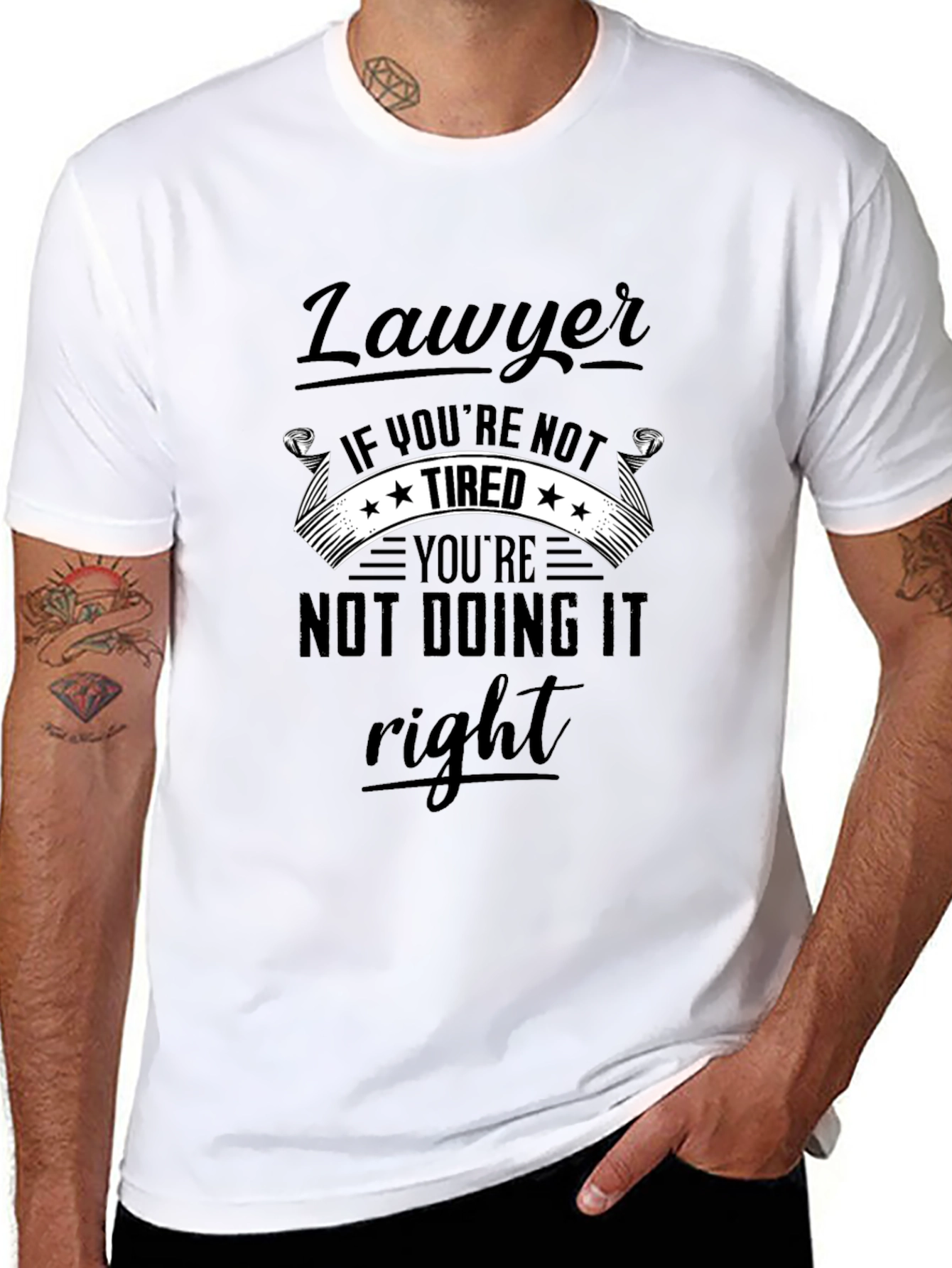 Lawyer If Youre Not Tired T-Shirt