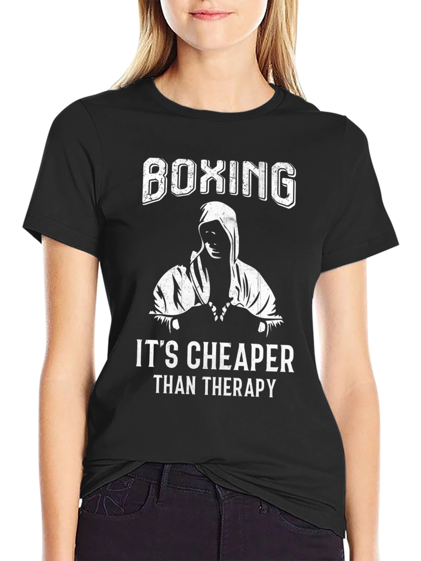 Boxing Therapy Graphic T-Shirt