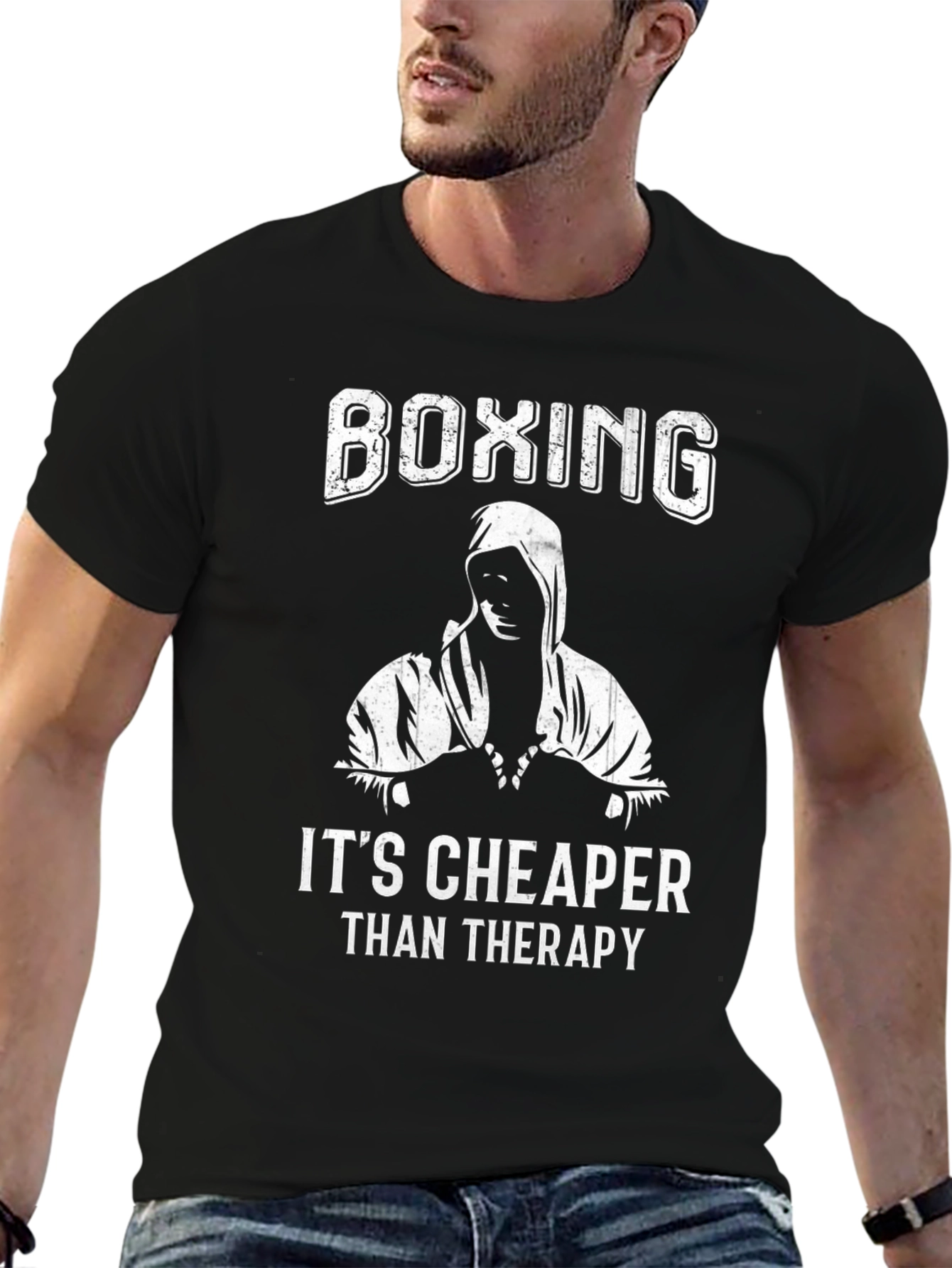 Boxing Therapy Graphic T-Shirt