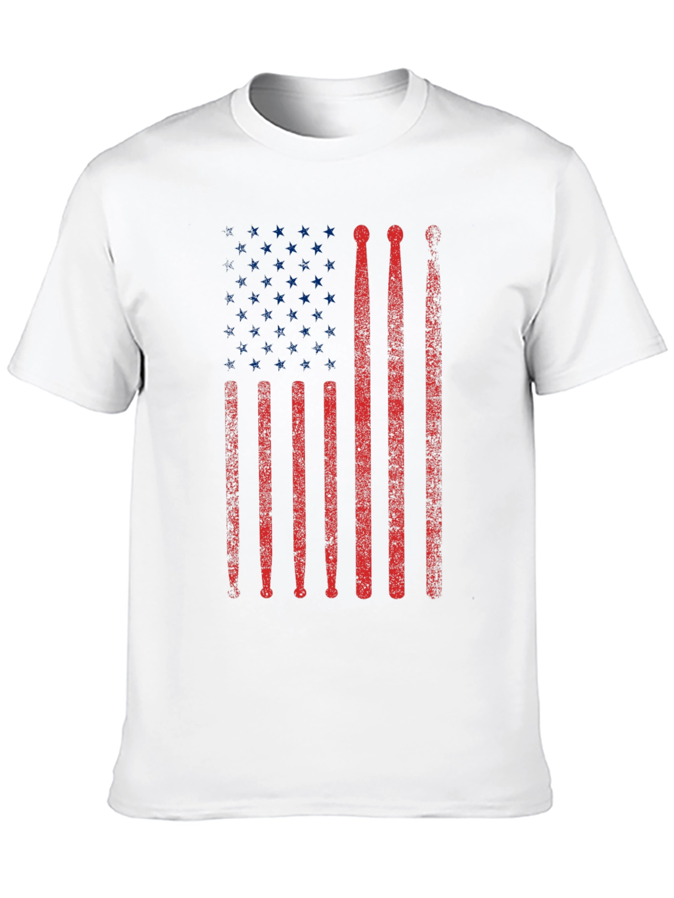 Drummer American Flag T-Shirt