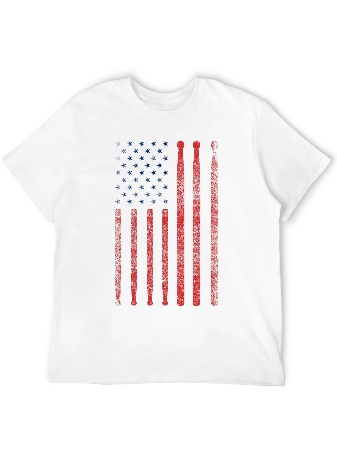 Drummer American Flag T-Shirt