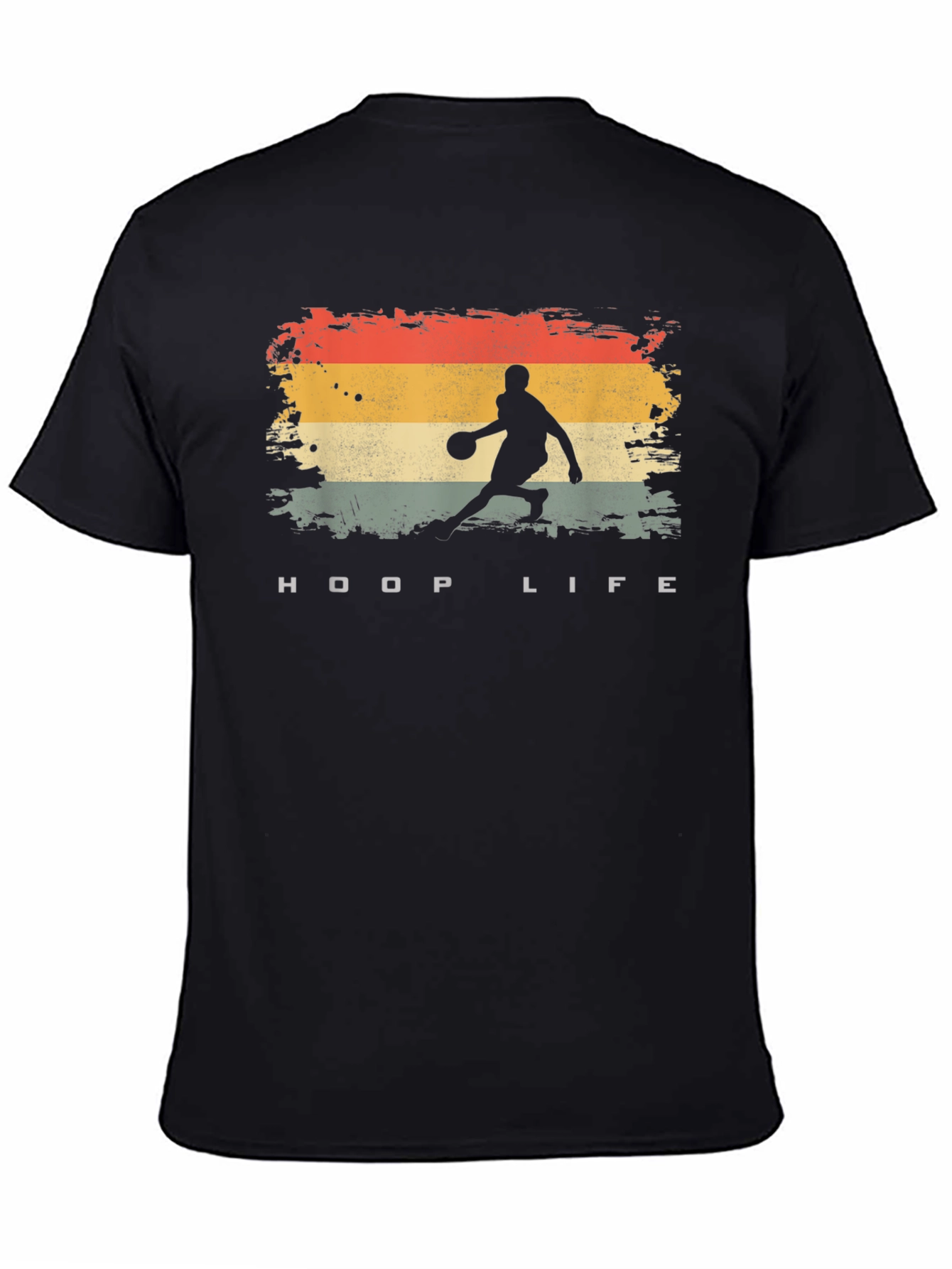 Hoop Life Retro Graphic T-Shirt