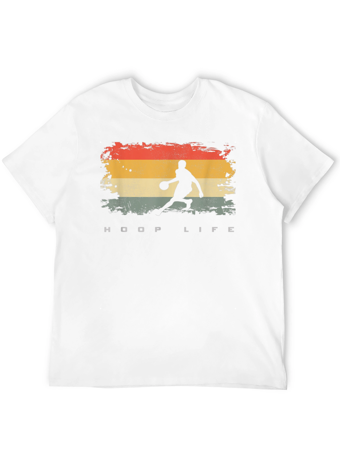 Hoop Life Retro Graphic T-Shirt