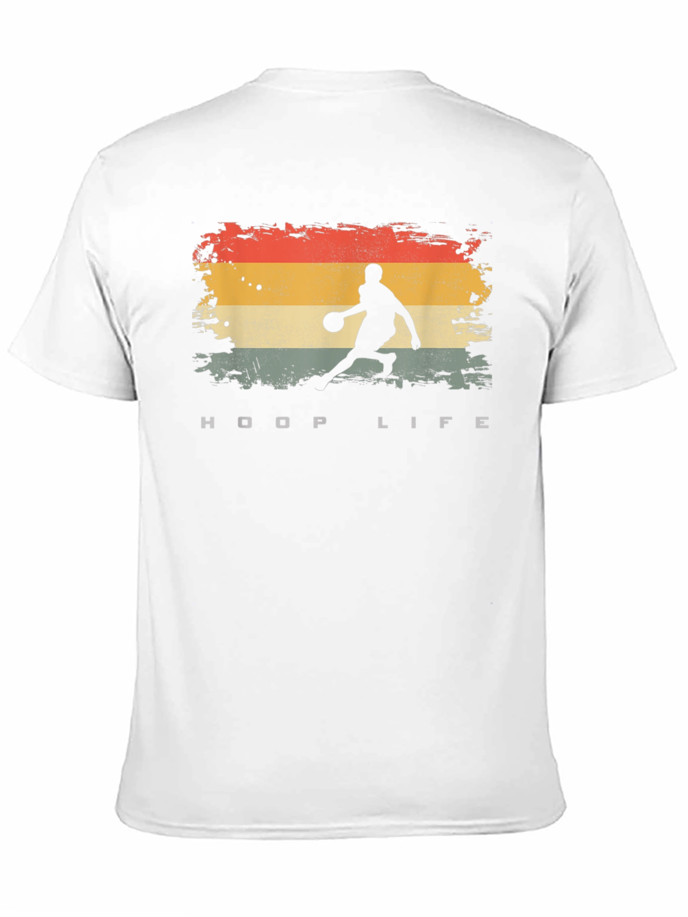 Hoop Life Retro Graphic T-Shirt