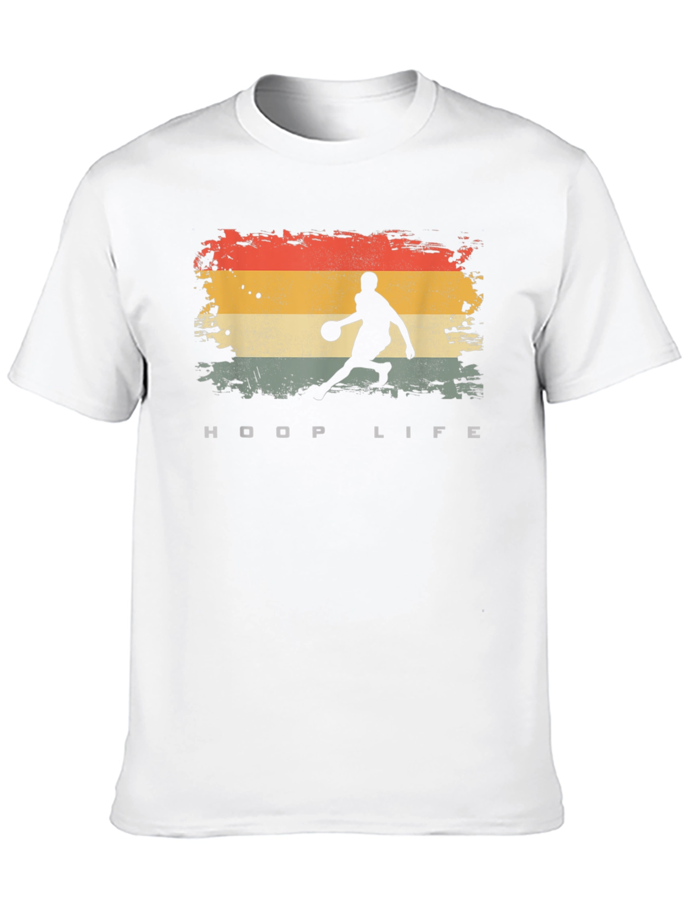 Hoop Life Retro Graphic T-Shirt