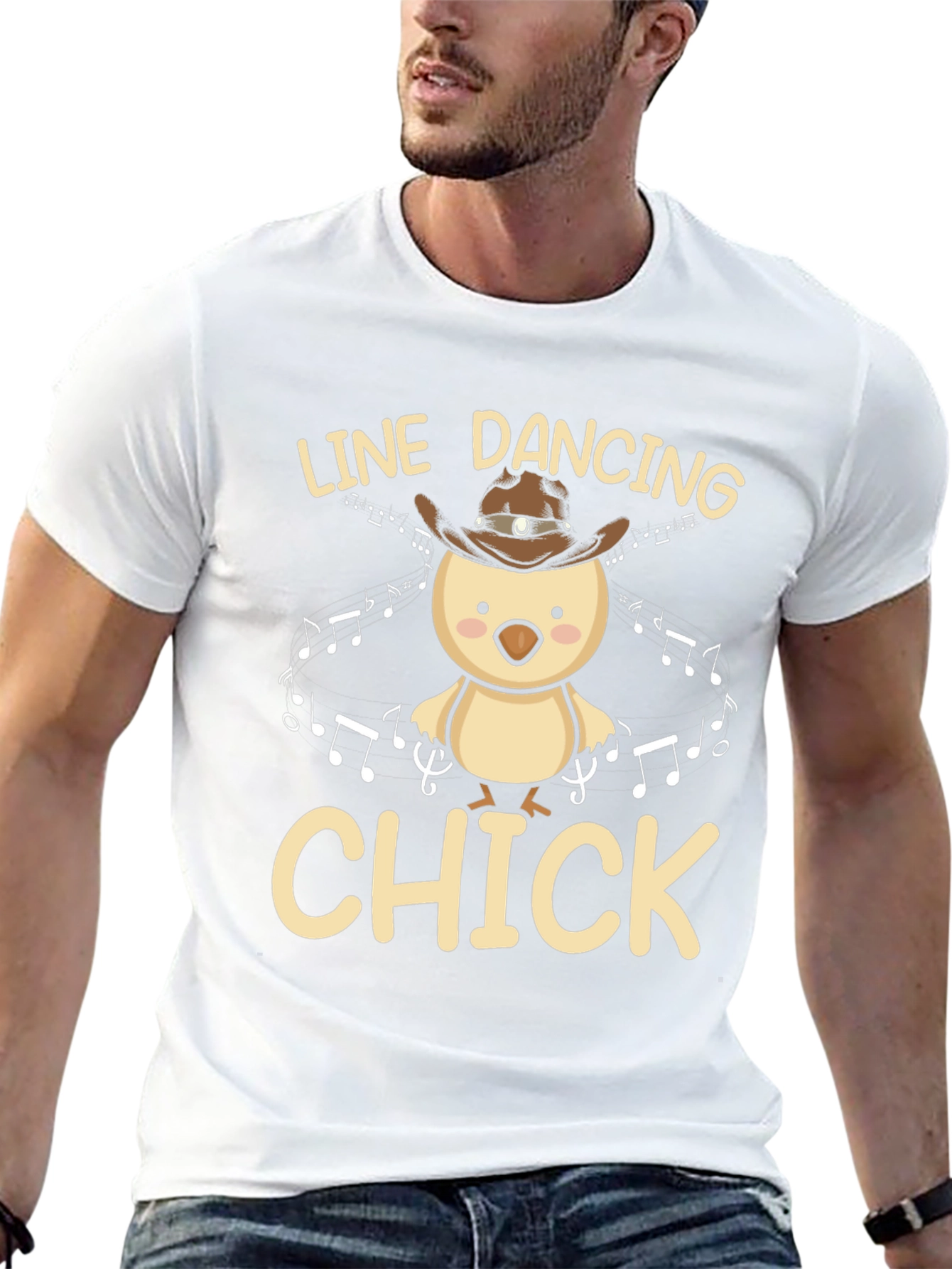 Line Dancing Chick T-Shirt