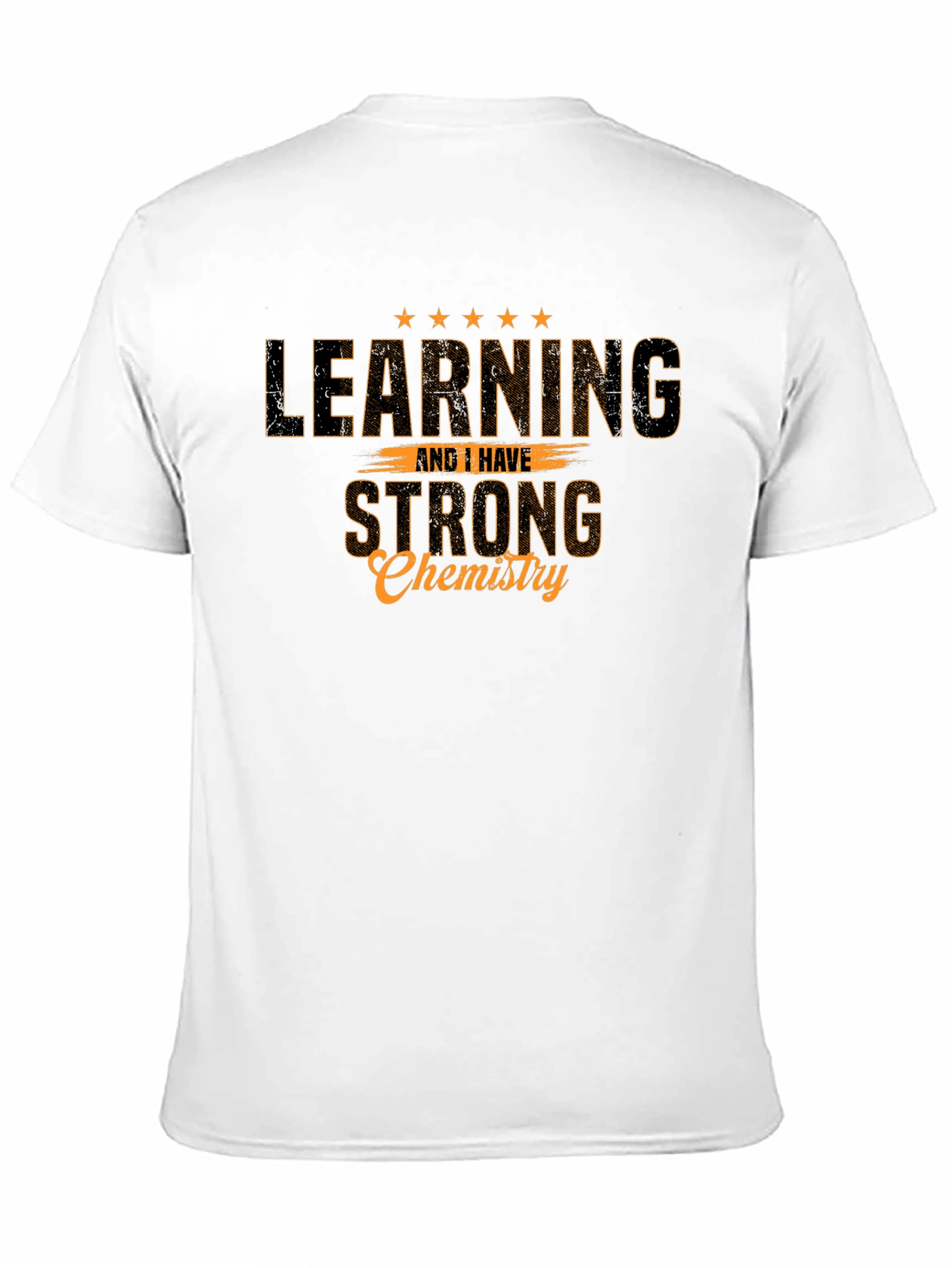 Learning Chemistry Graphic Tee - Black Cotton T-Shirt