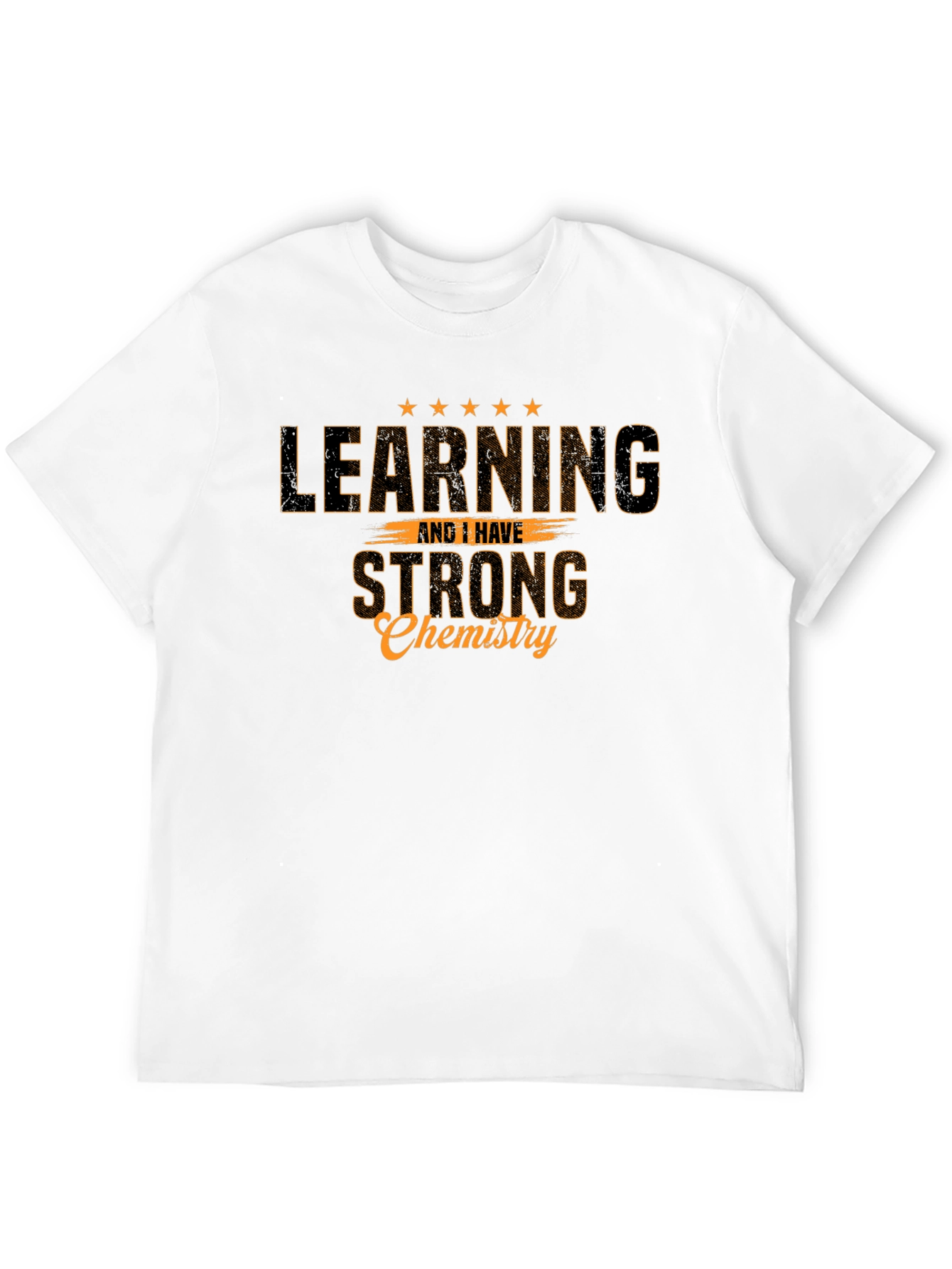 Learning Chemistry Graphic Tee - Black Cotton T-Shirt