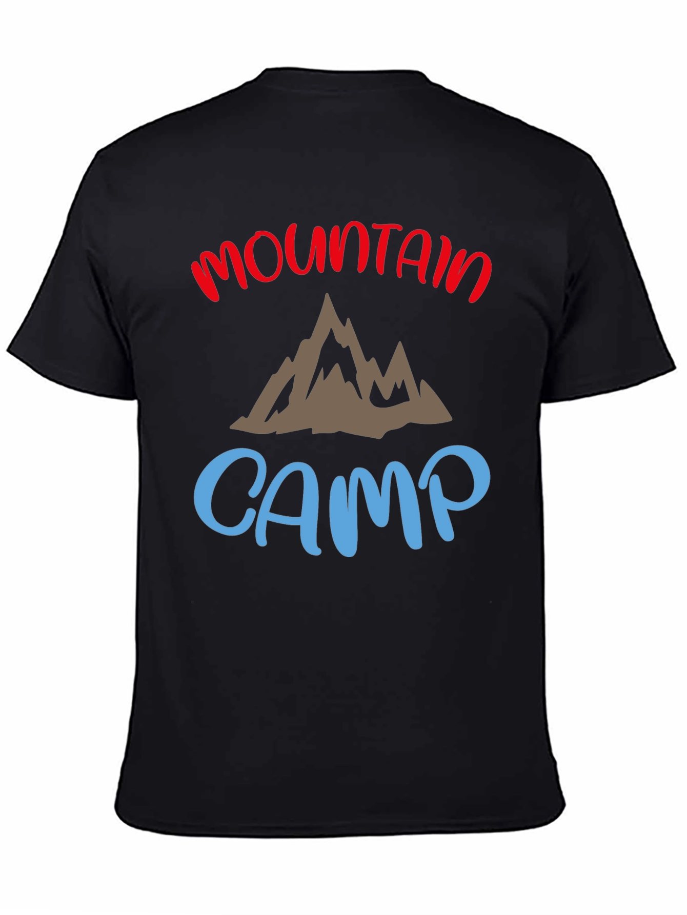 Mountain Camp Graphic Tee - Black