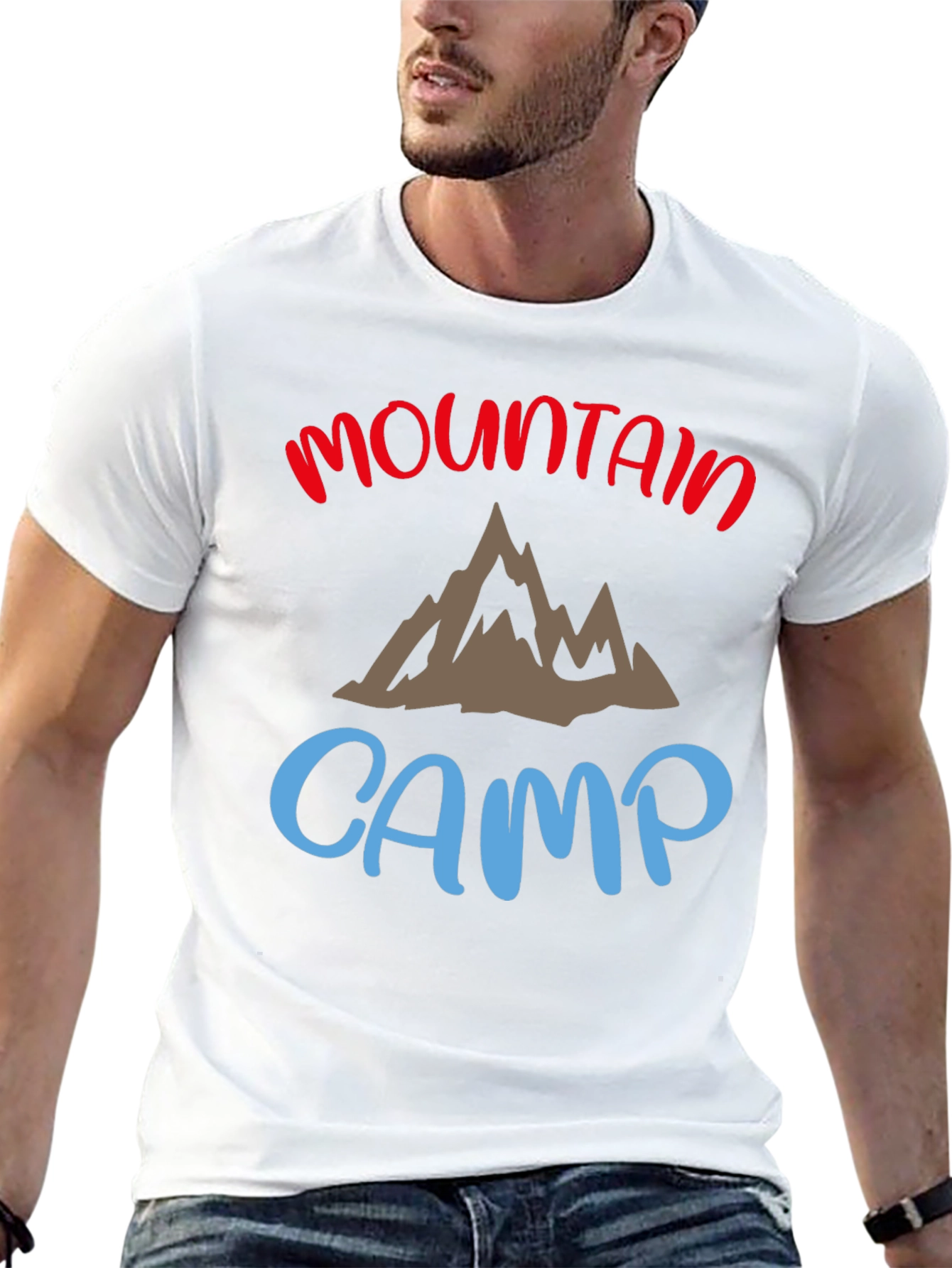 Mountain Camp Graphic Tee - Black