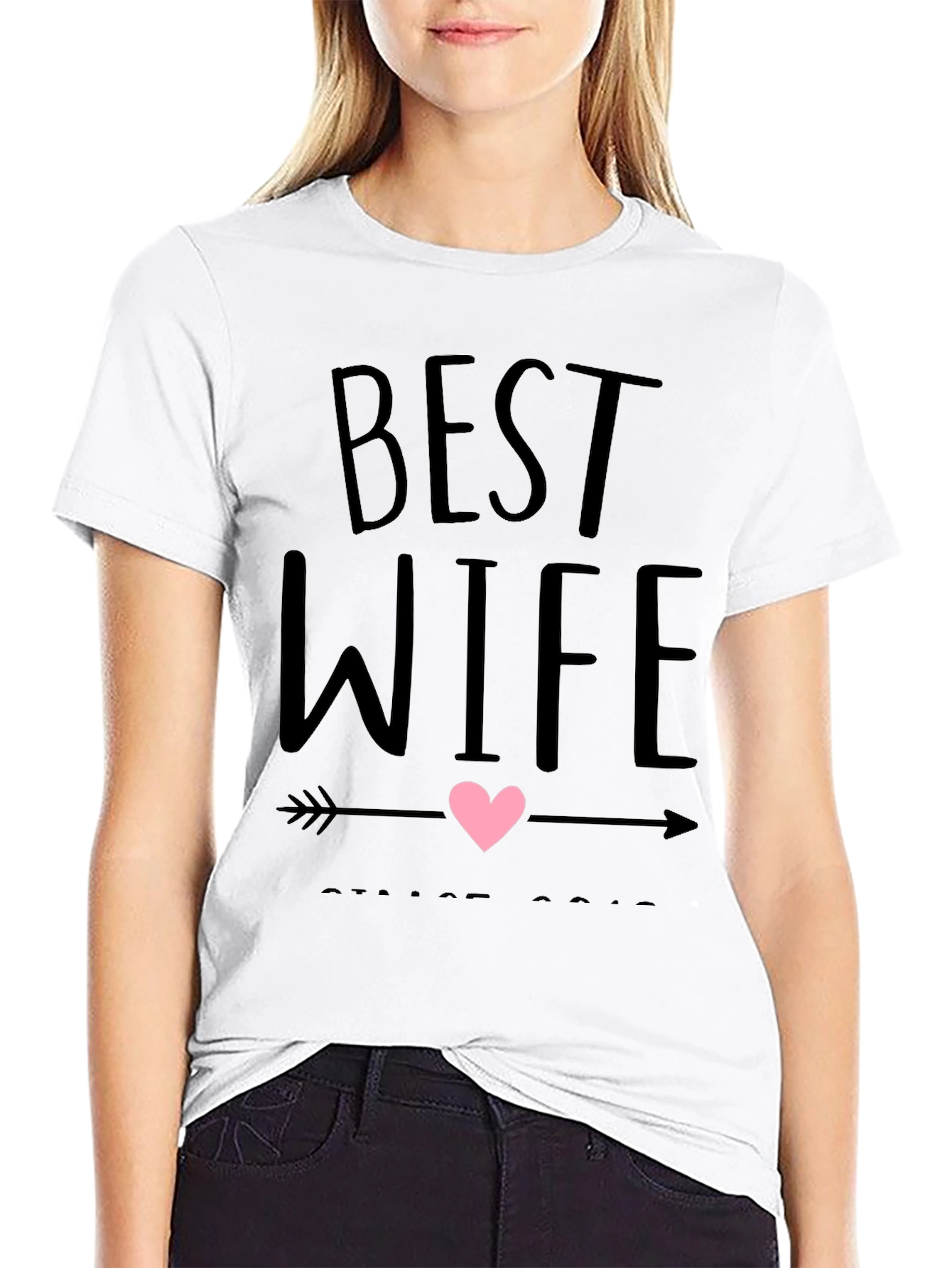 Best Wife T-Shirt - Cute Anniversary Gift