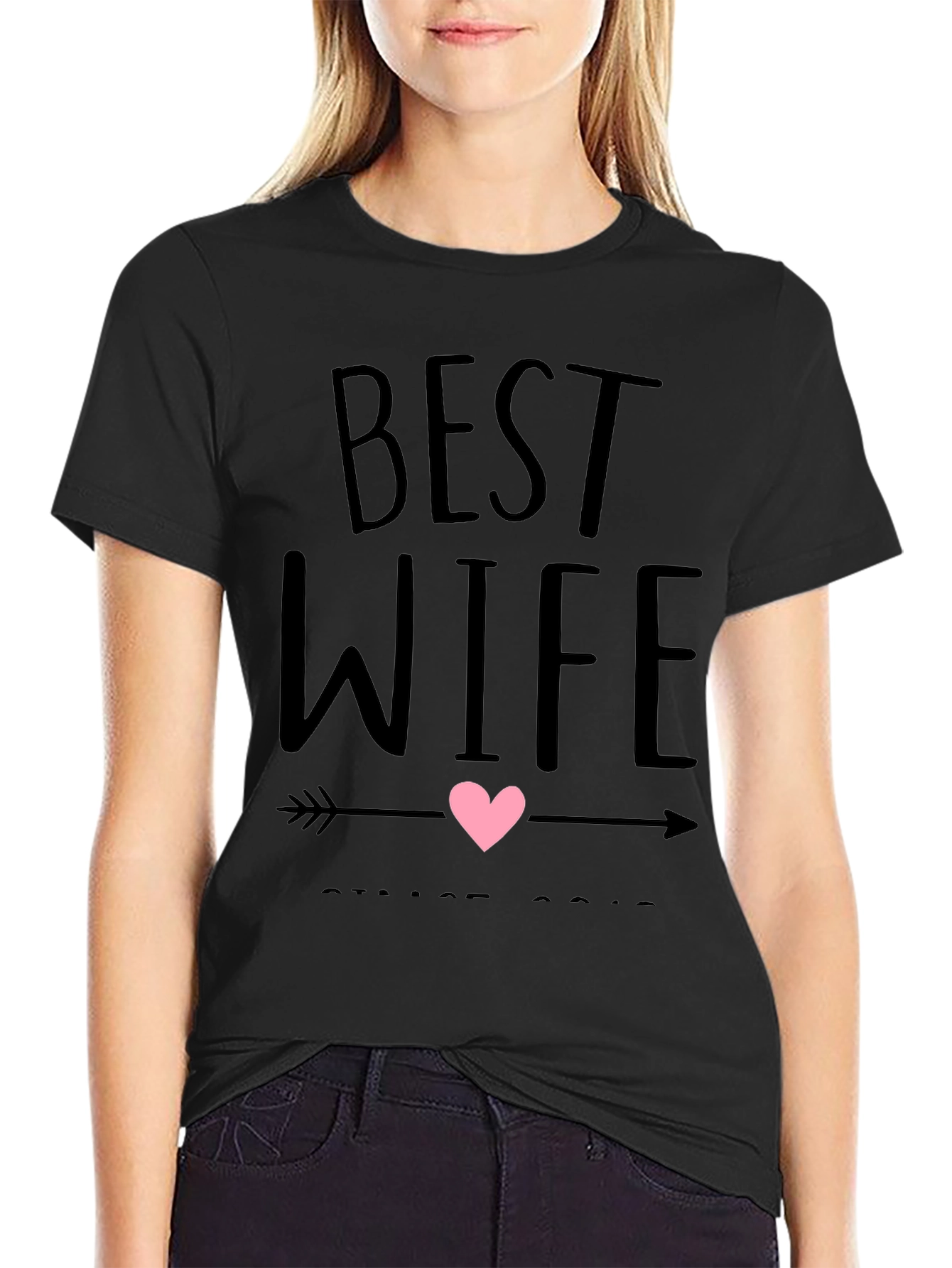 Best Wife T-Shirt - Cute Anniversary Gift