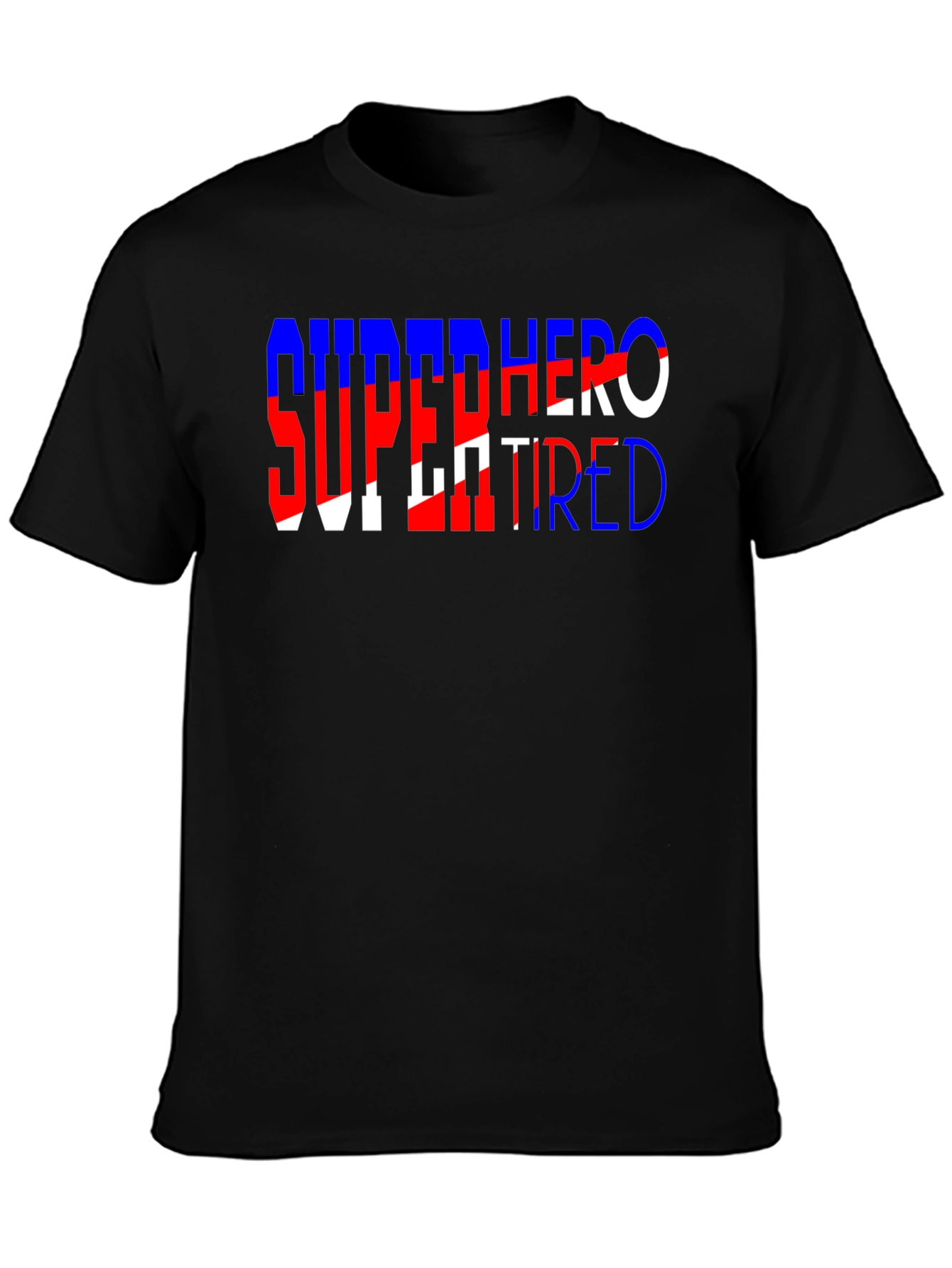 Superhero Retired T-Shirt Funny Graphic Tee
