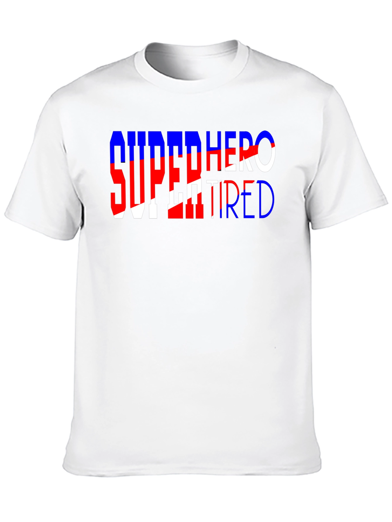 Superhero Retired T-Shirt Funny Graphic Tee
