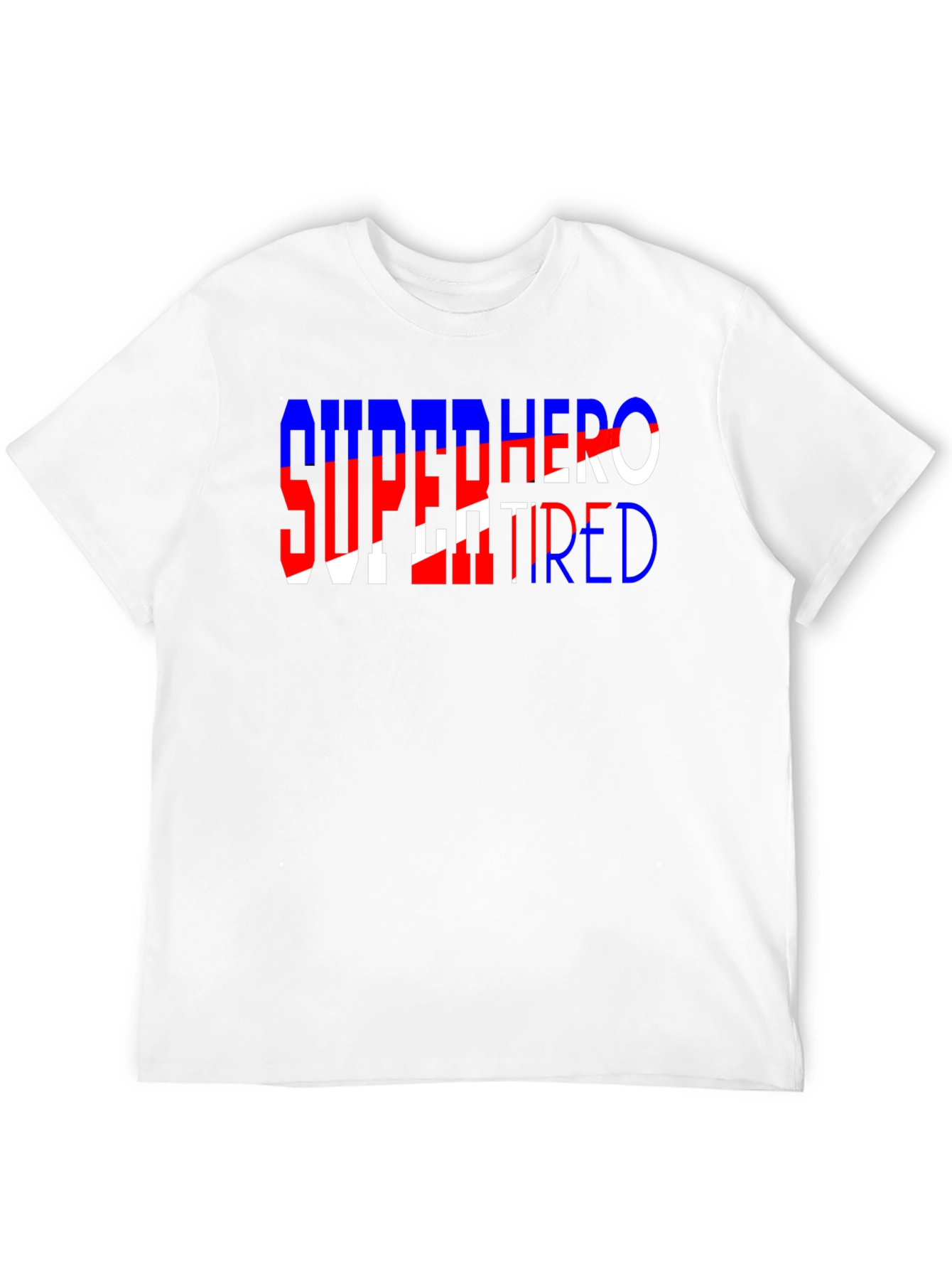 Superhero Retired T-Shirt Funny Graphic Tee