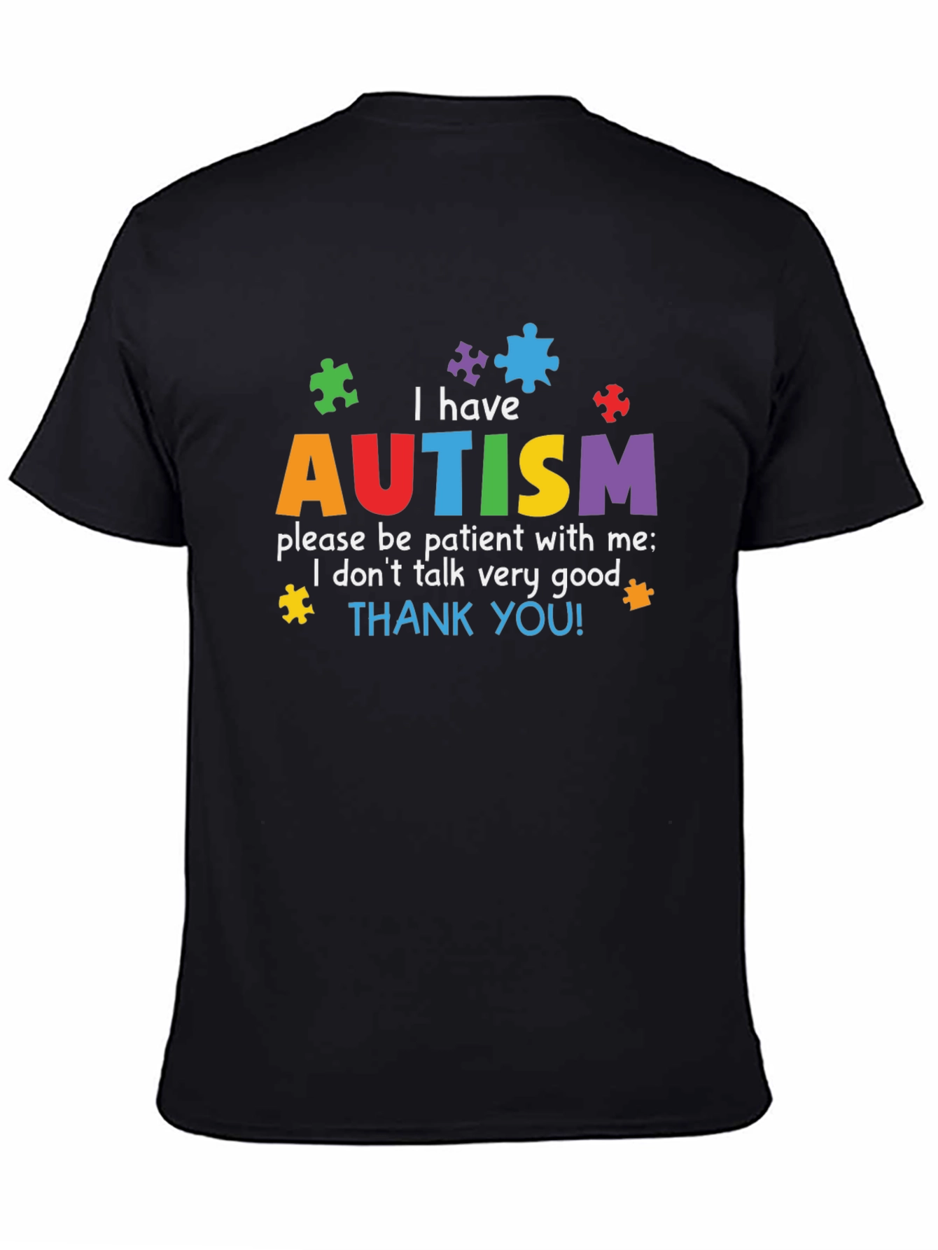Autism Awareness Graphic T-Shirt - Patient & Kind