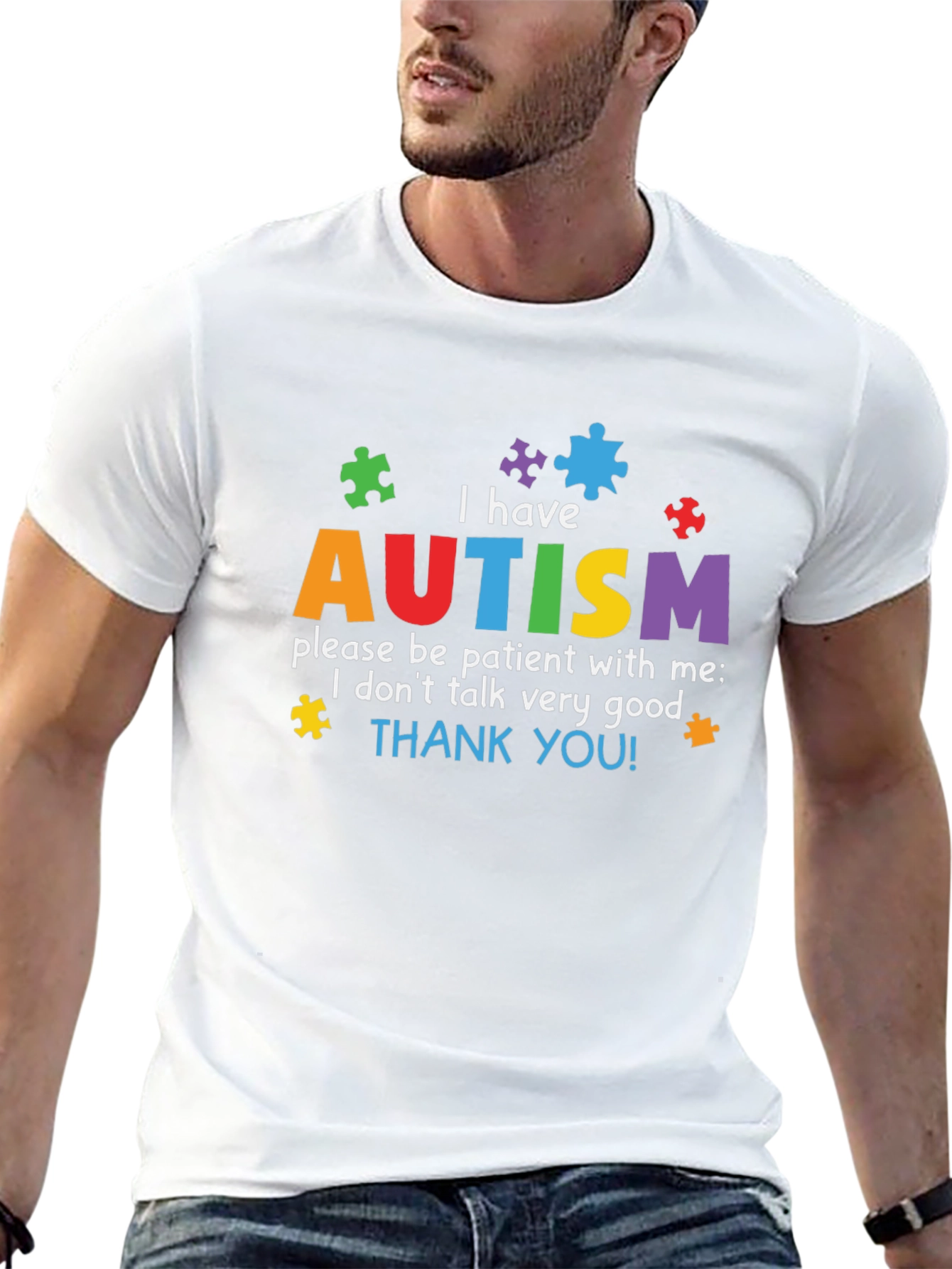 Autism Awareness Graphic T-Shirt - Patient & Kind