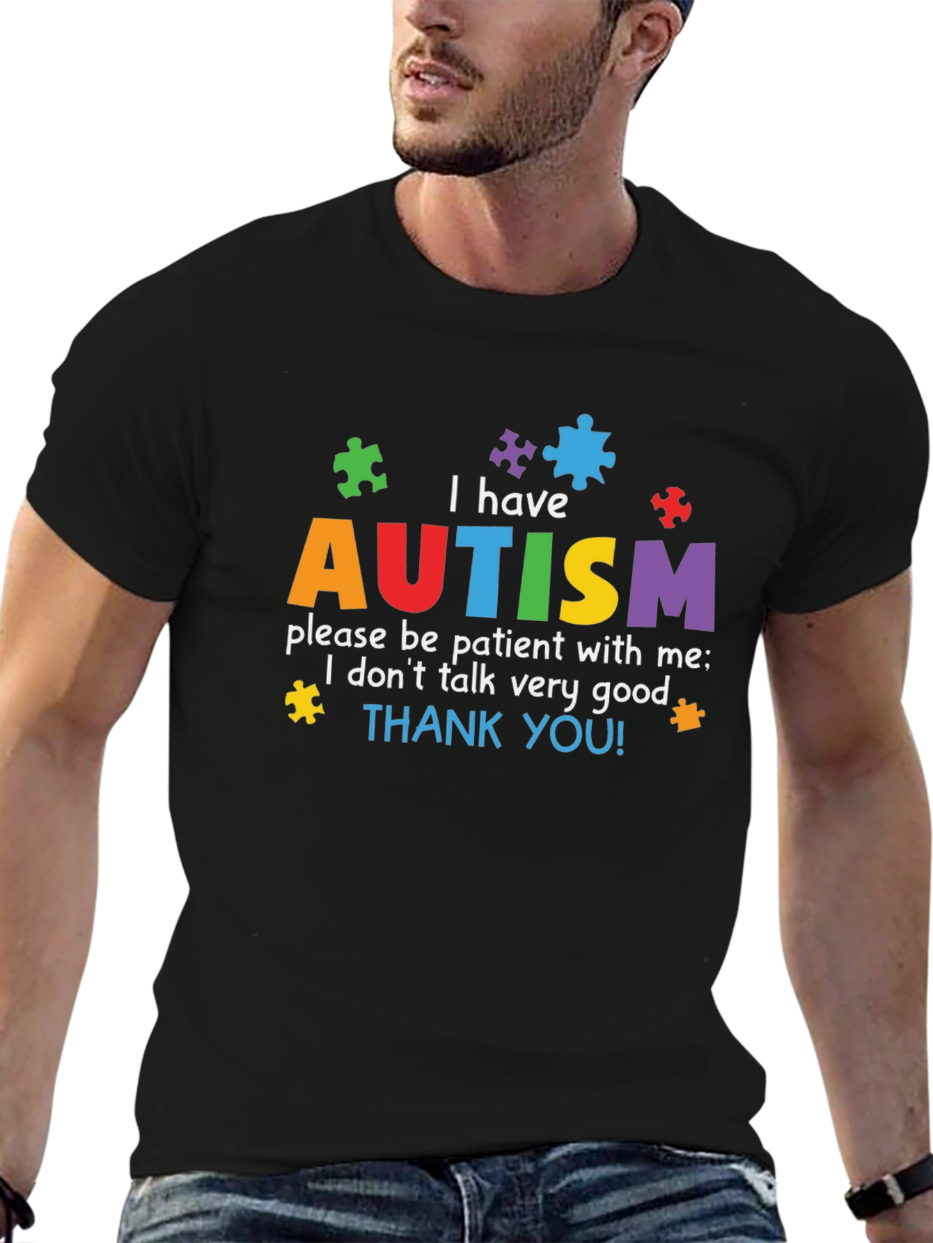 Autism Awareness Graphic T-Shirt - Patient & Kind