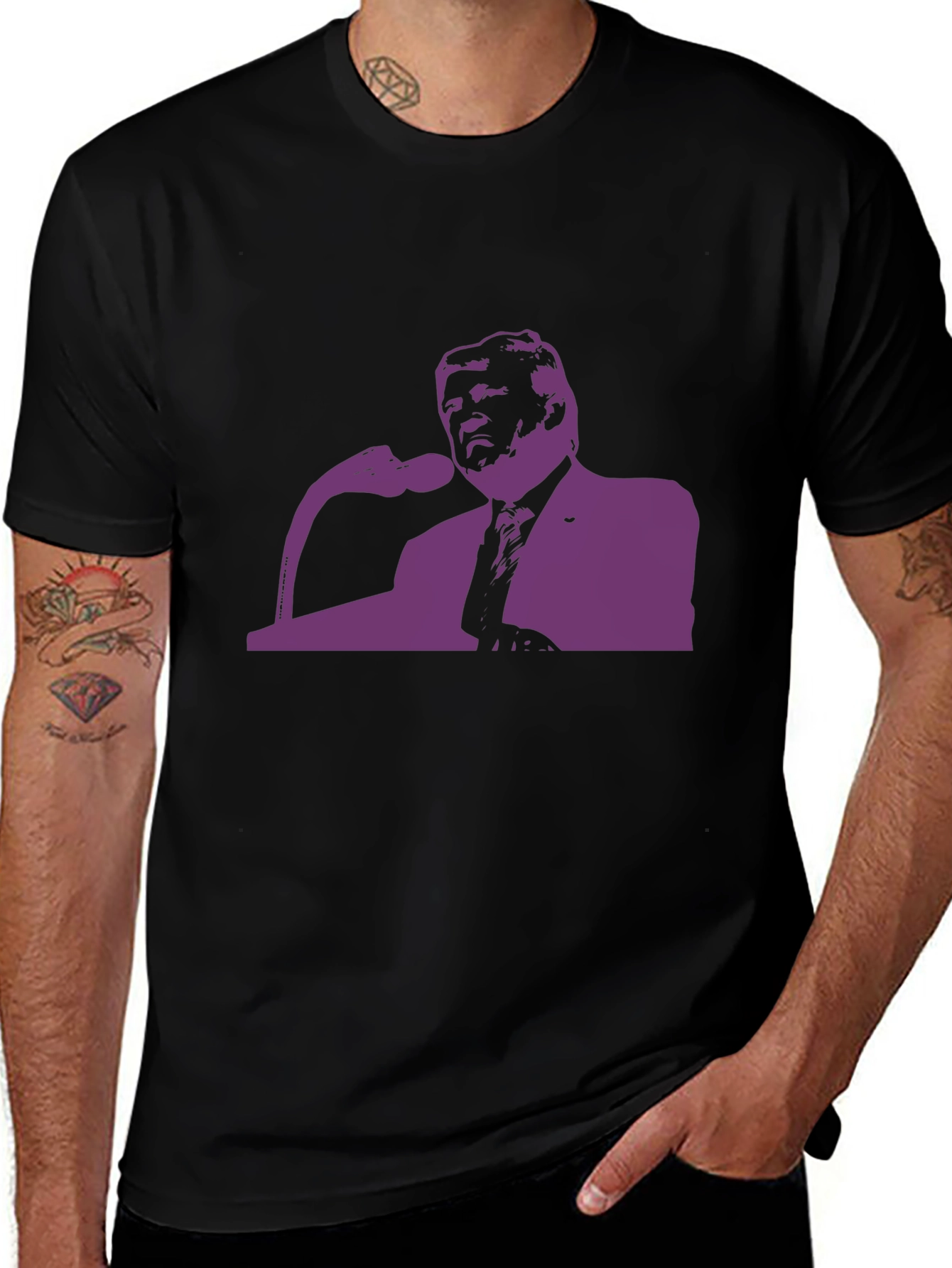 Political Graphic T-Shirt - Bold Statement Tee