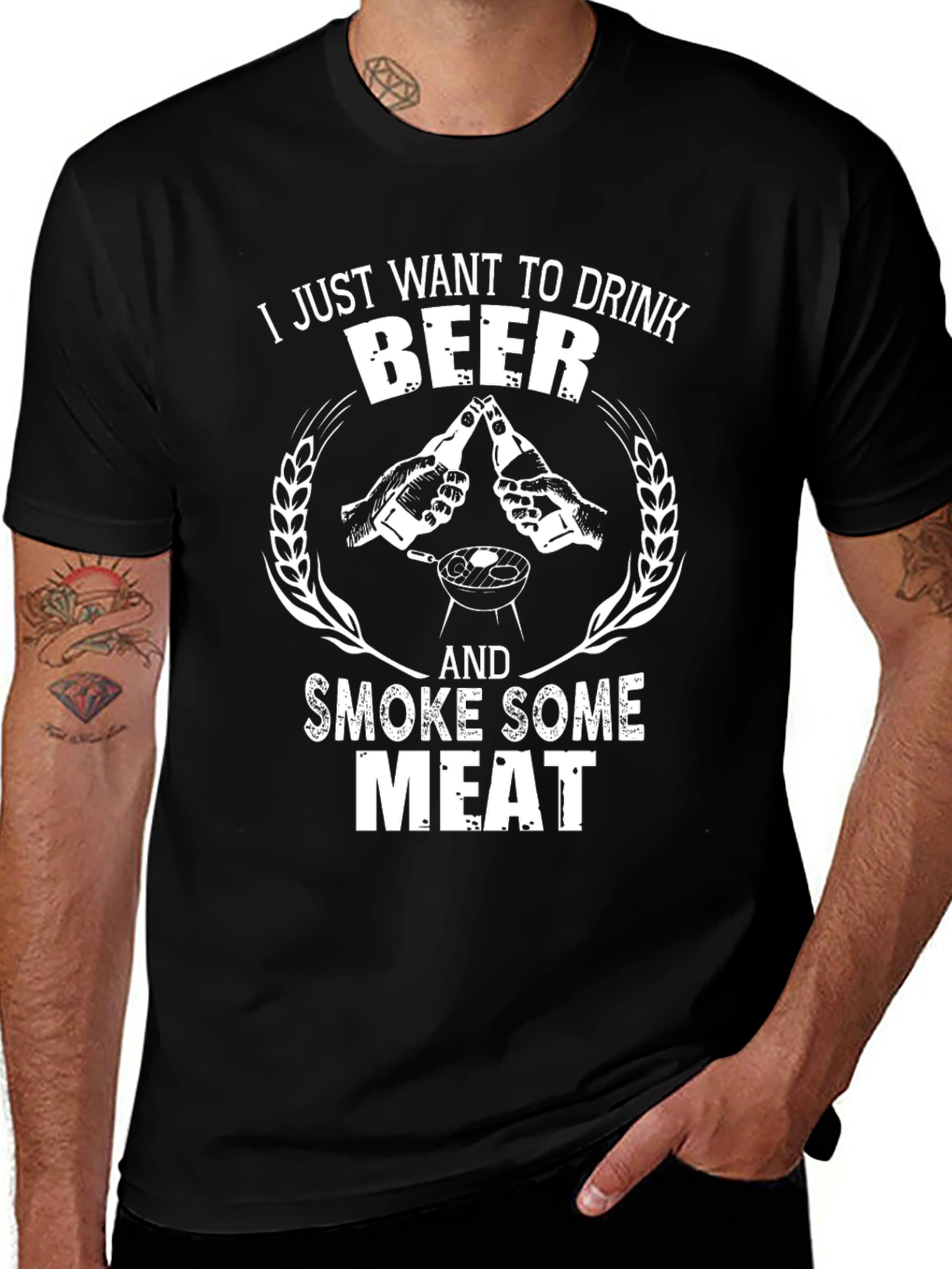 Drink Beer & Smoke Meat T-Shirt
