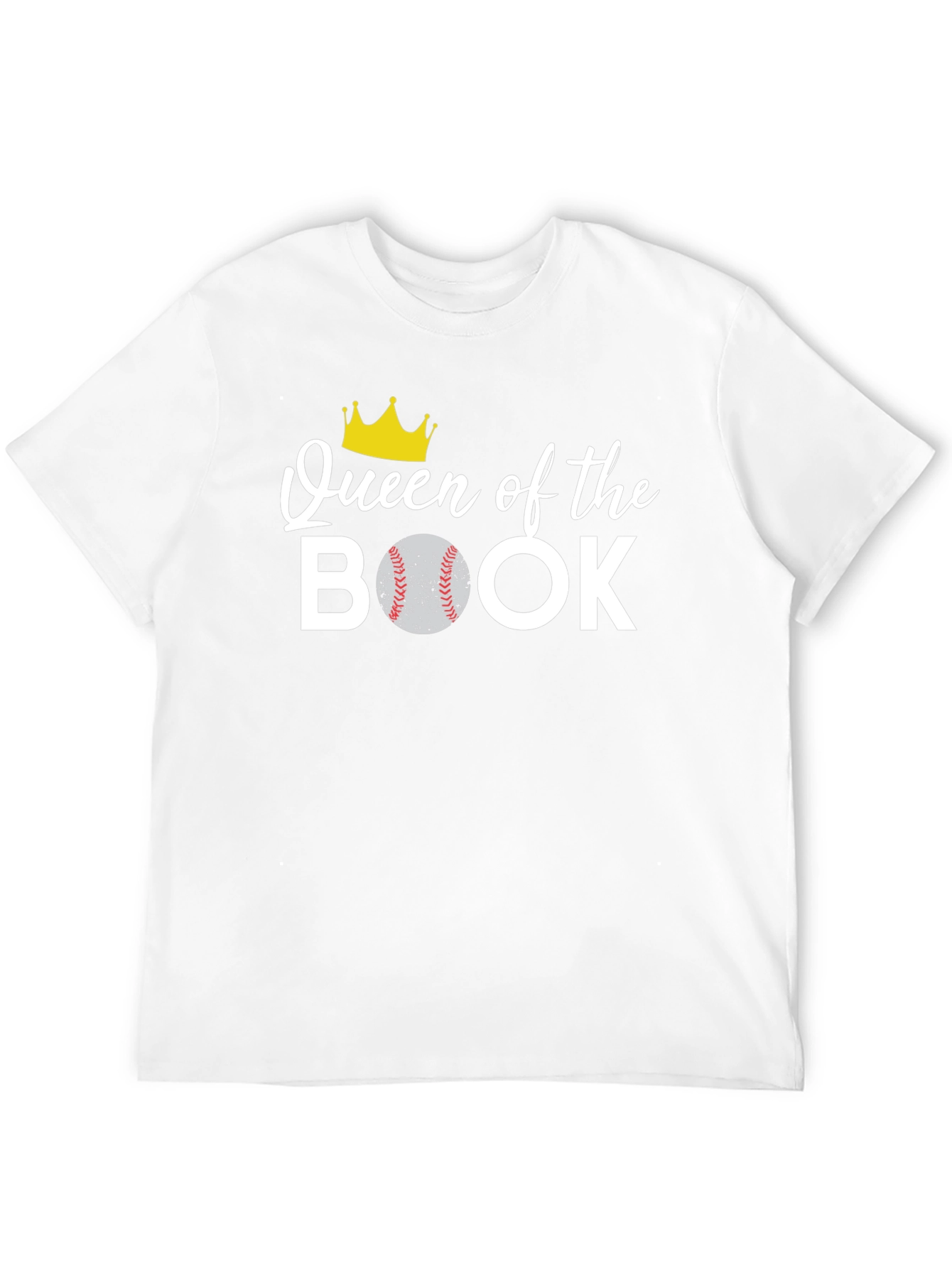 Queen of the Book Baseball T-Shirt
