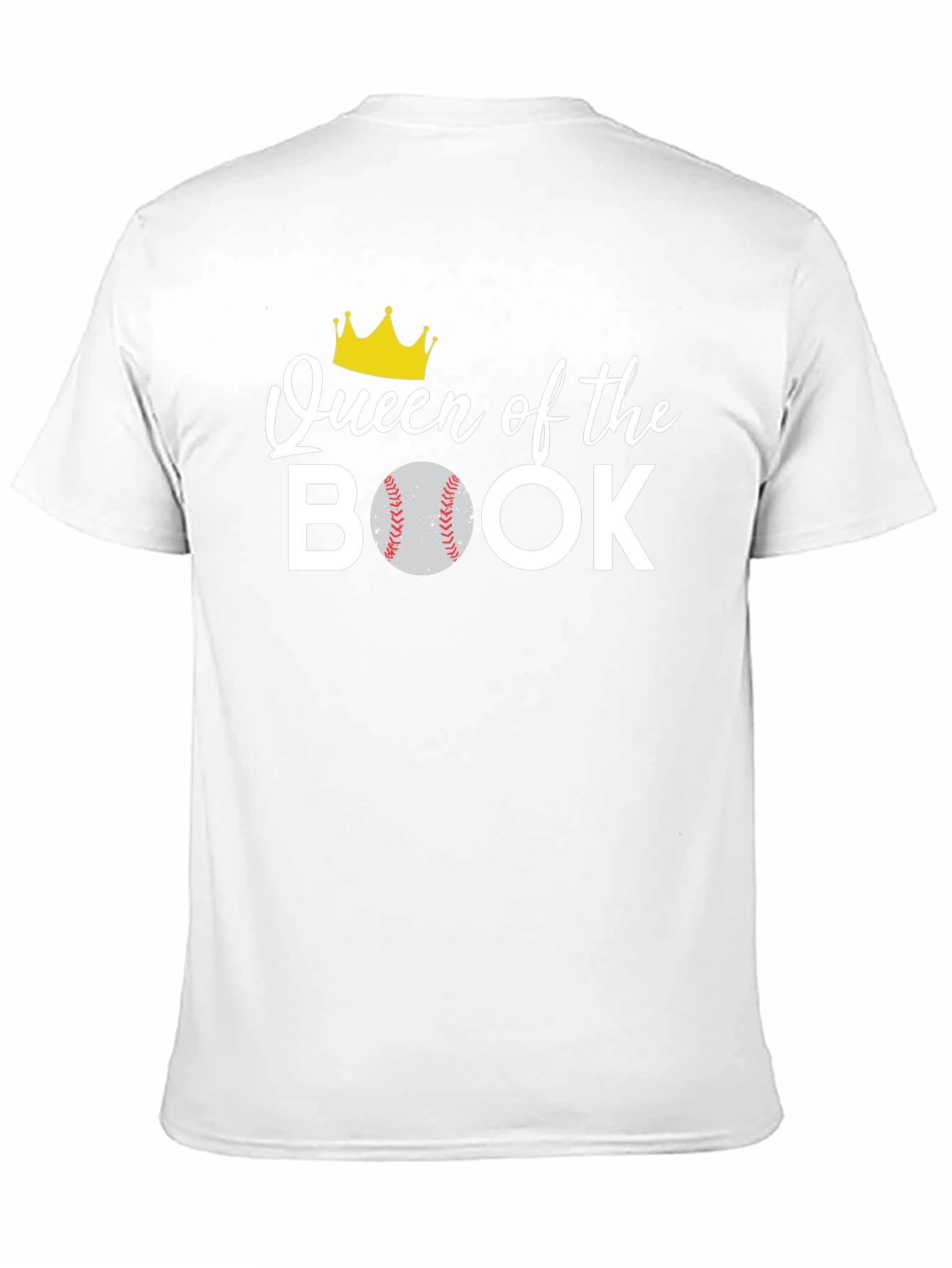 Queen of the Book Baseball T-Shirt