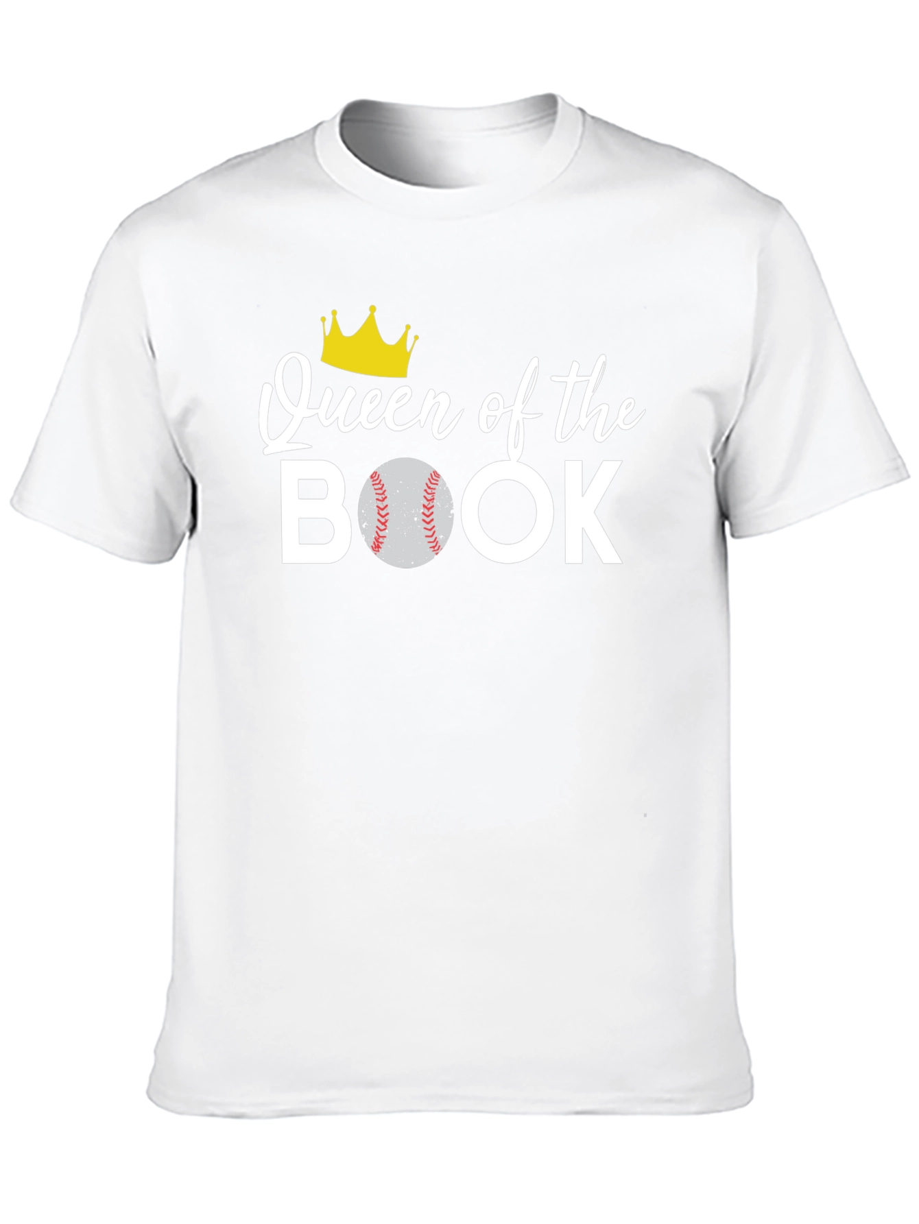 Queen of the Book Baseball T-Shirt