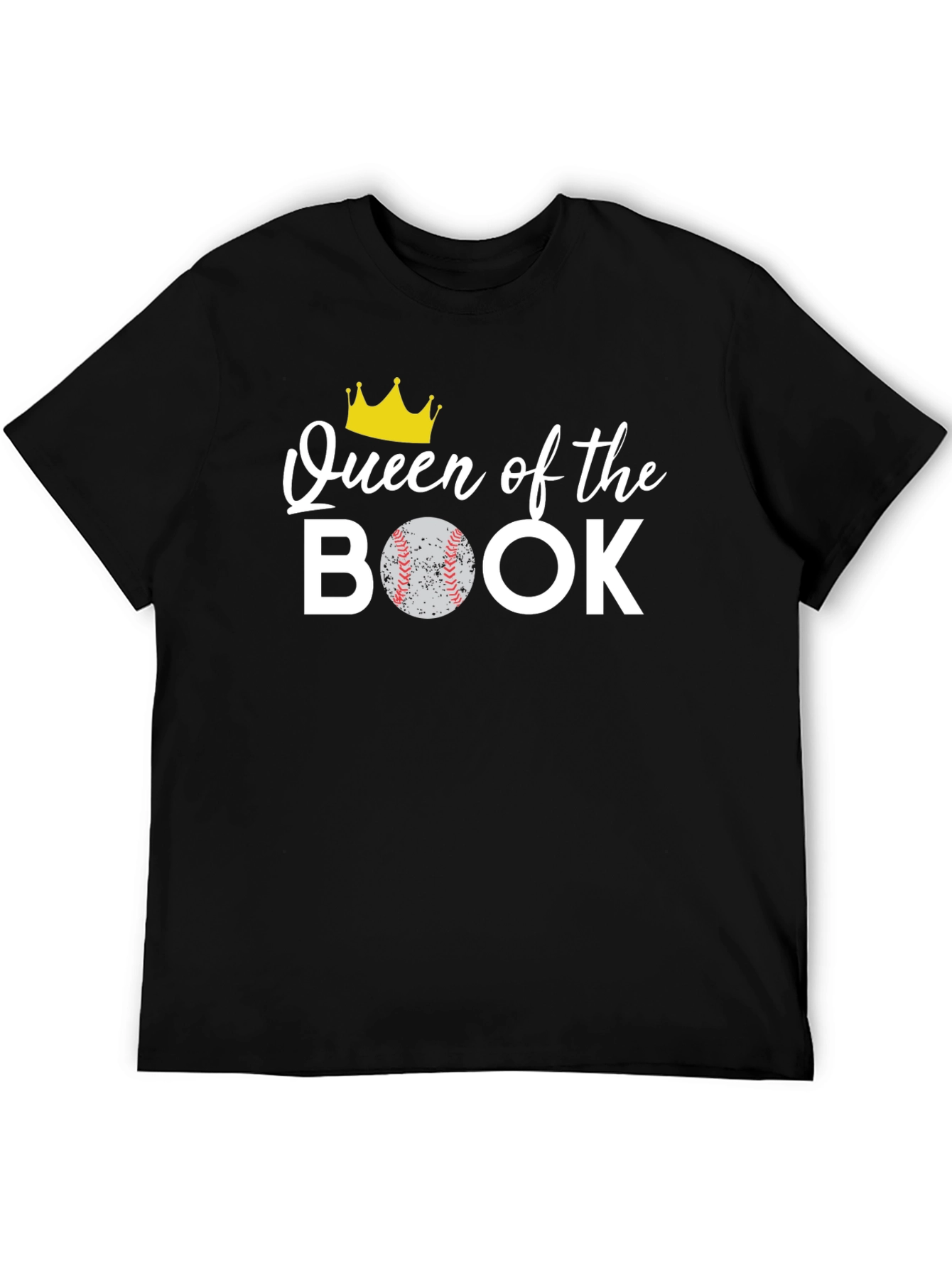 Queen of the Book Baseball T-Shirt