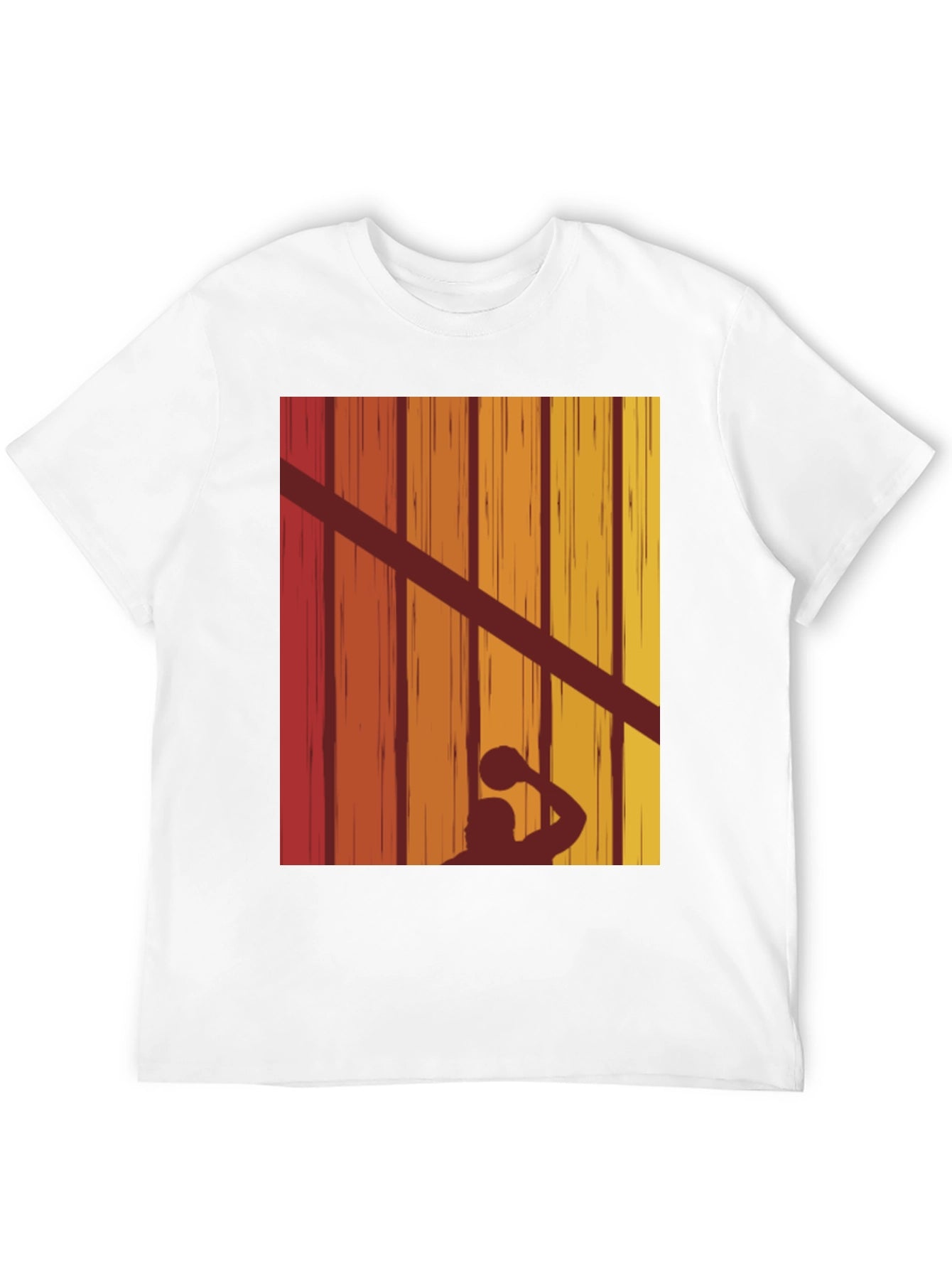 Retro Water Polo Player T-Shirt